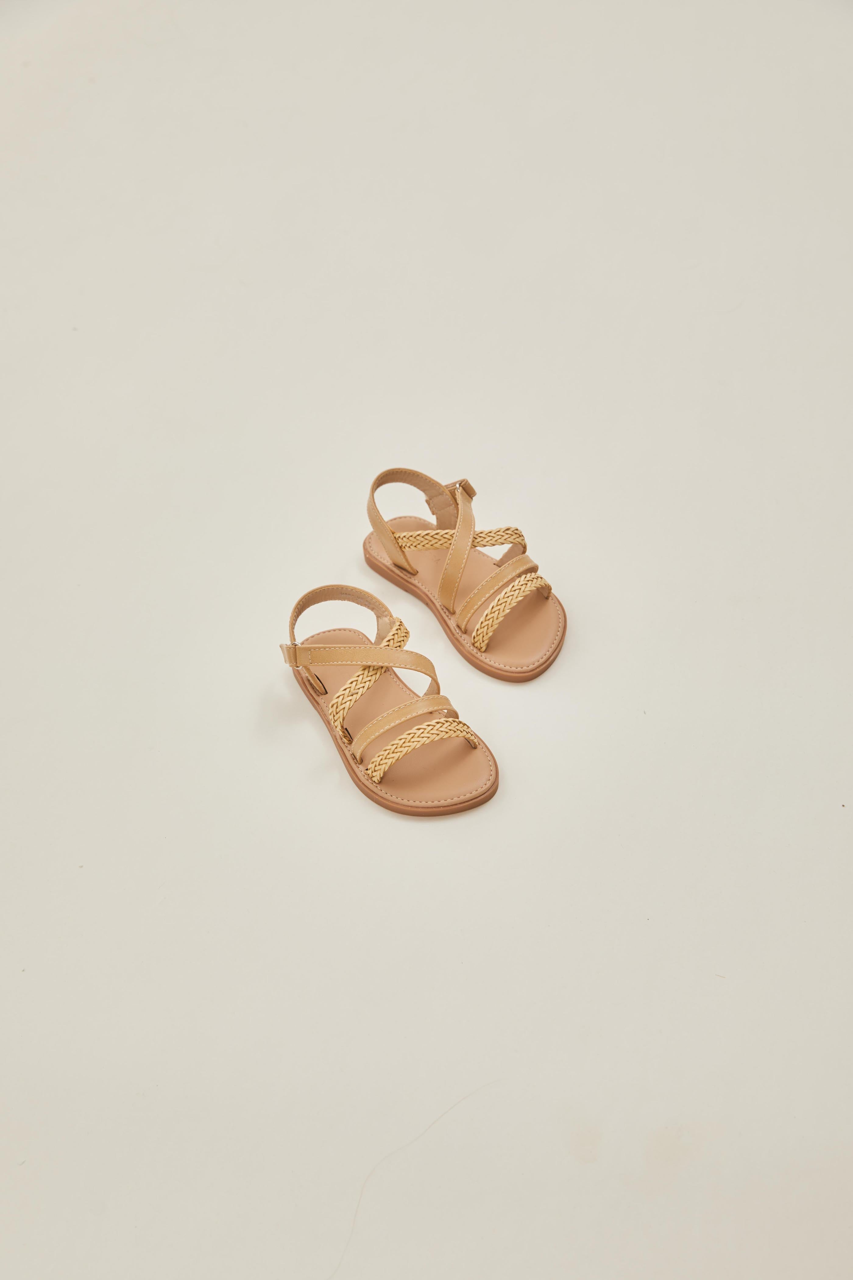 Mini Carl Sandals in Beige