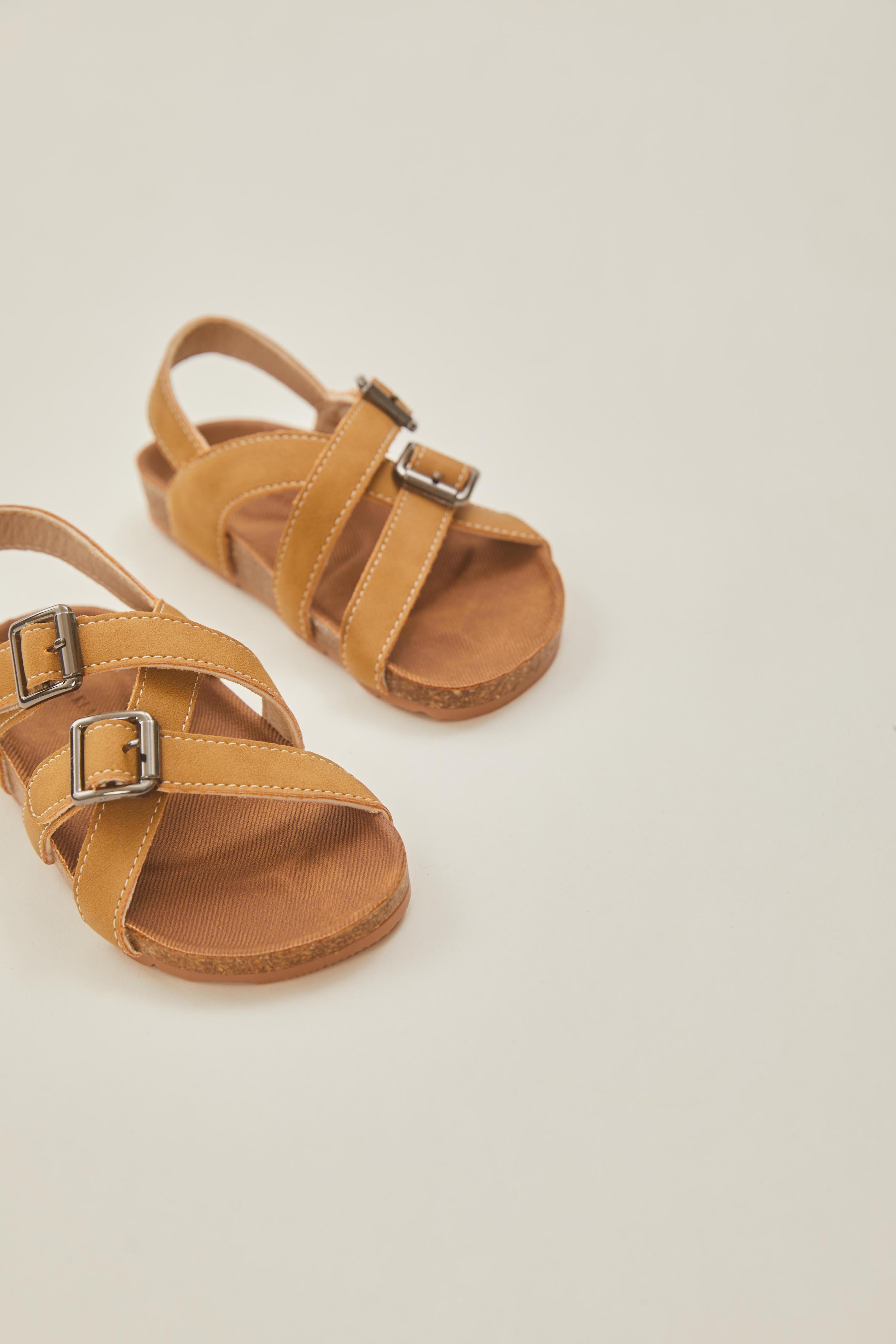 Mini Dan Sandals in Beige