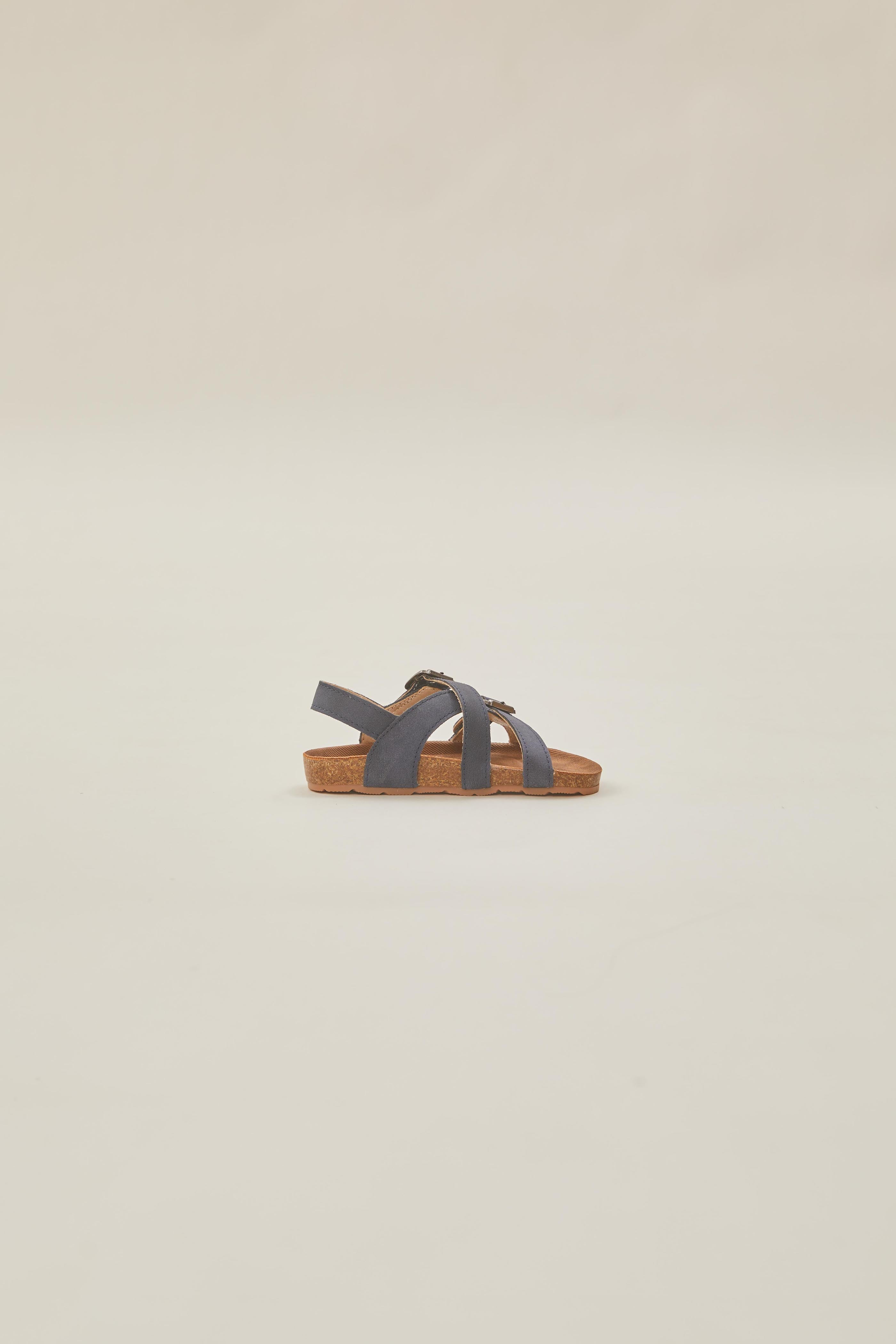 Mini Dan Sandals in Navy