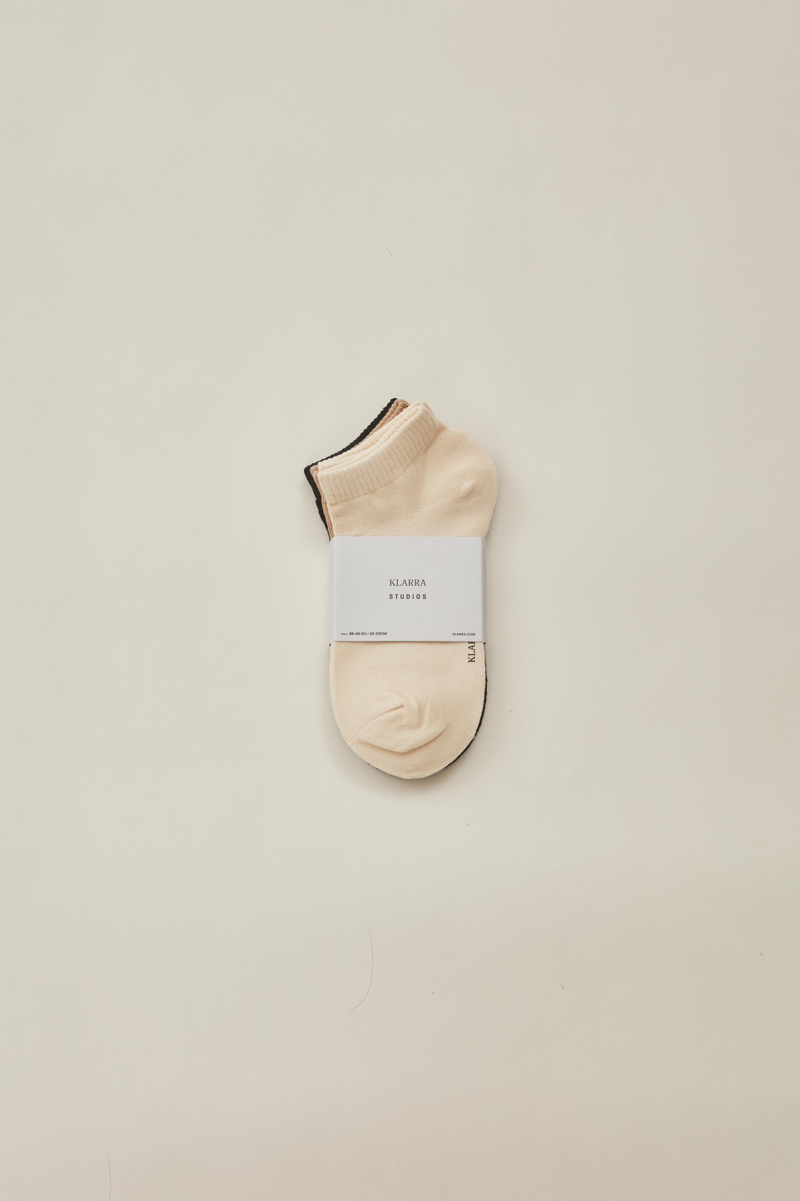 Mid Ankle Socks (N°.03) in Neutral