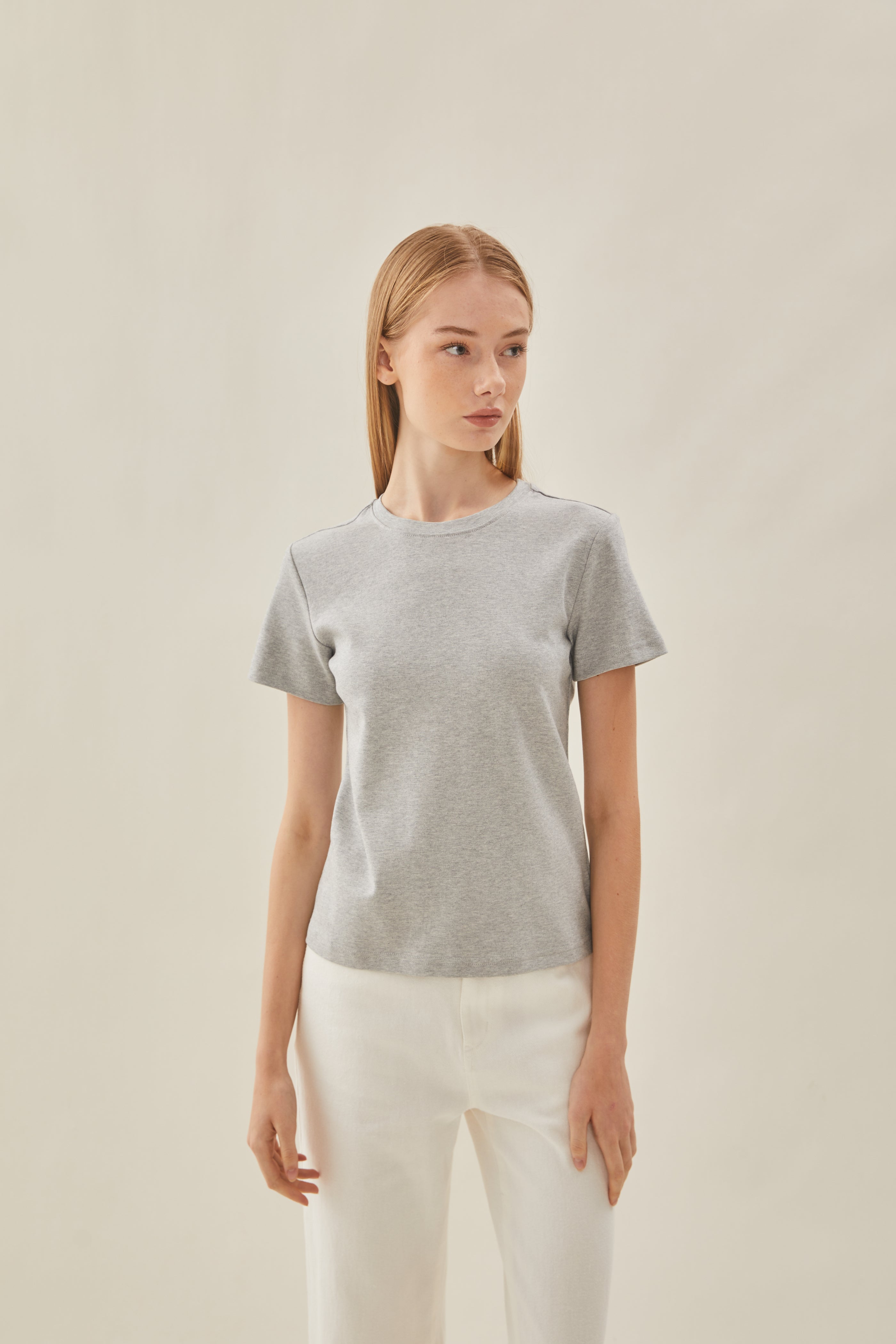 Slim Fit Tee in Heather (N°.04)