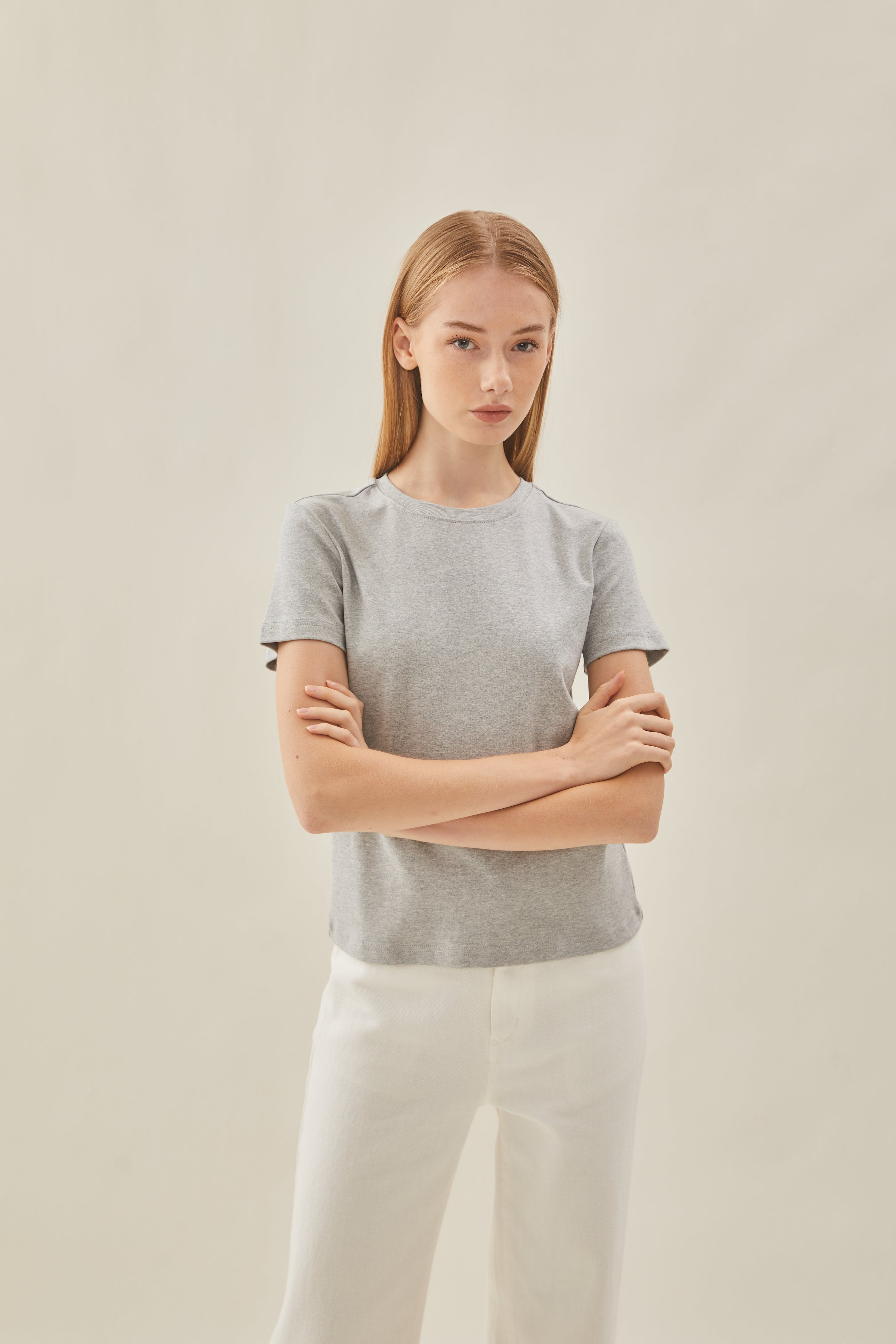 Slim Fit Tee in Heather (N°.04)