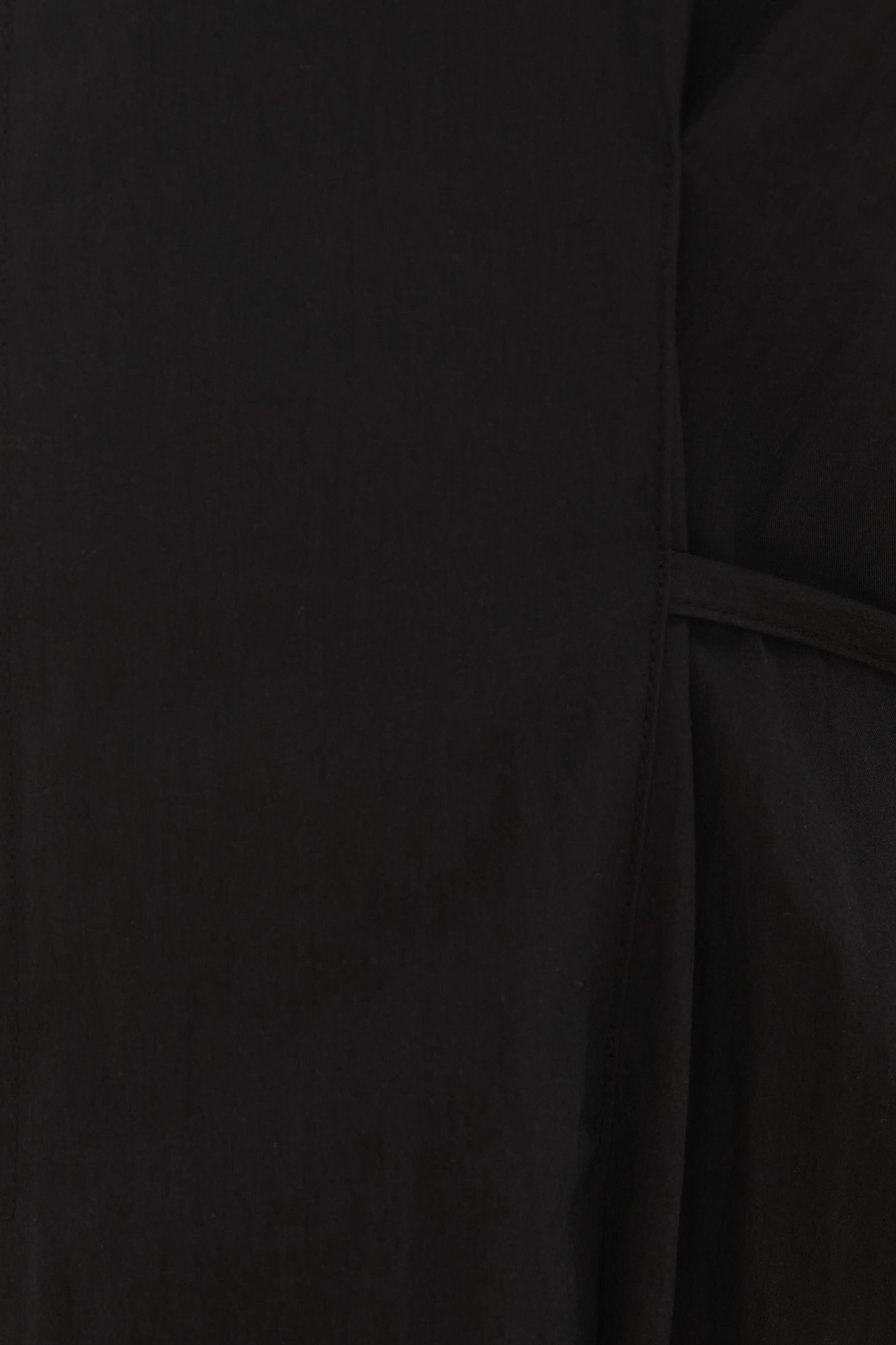 Tie Waist Dress in Black