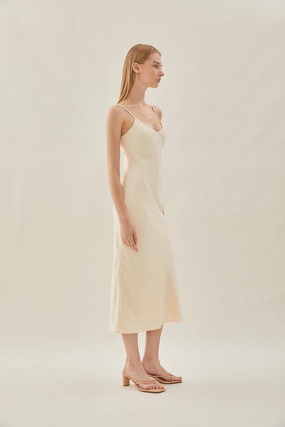 White silk cocktail on sale dress