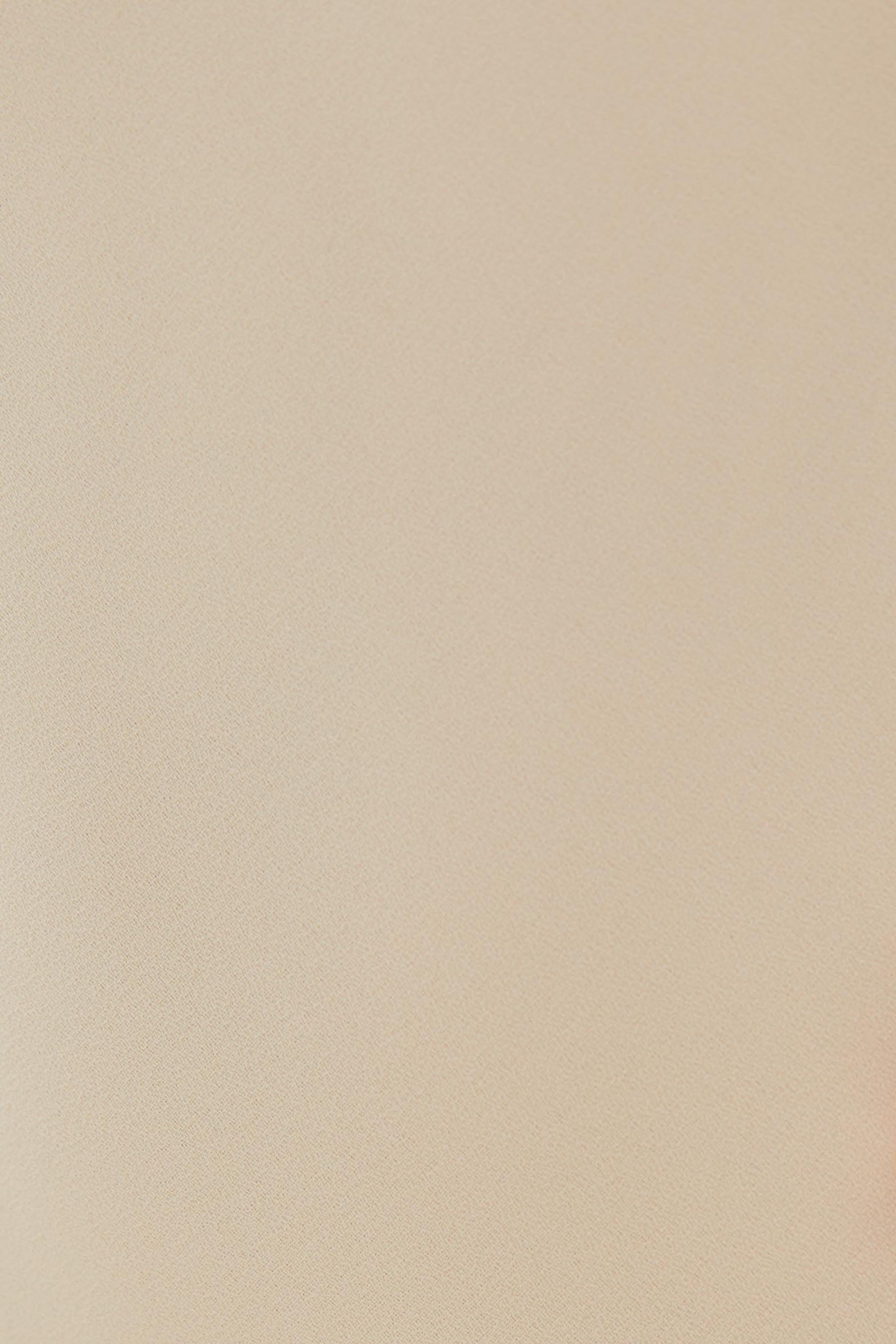 V Neck Slip Dress in Pearl