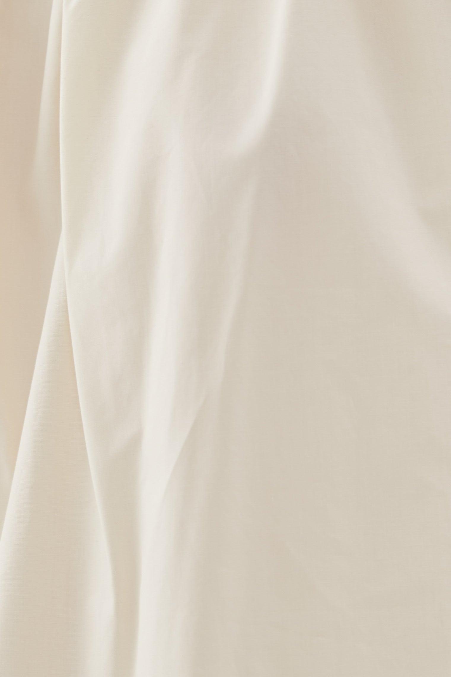 Cotton Gathered Top in Cream