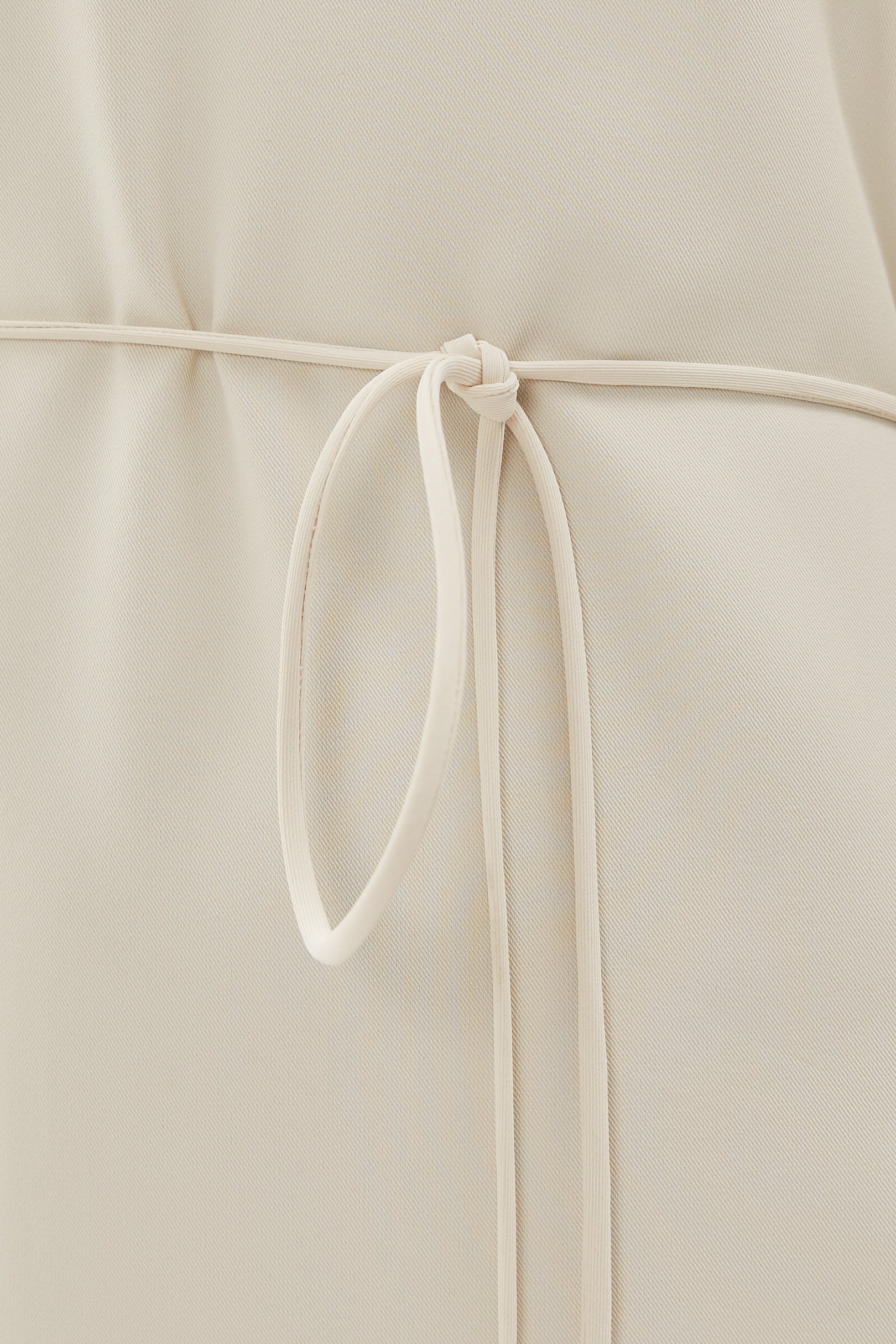 Midi Shift Dress in Cream