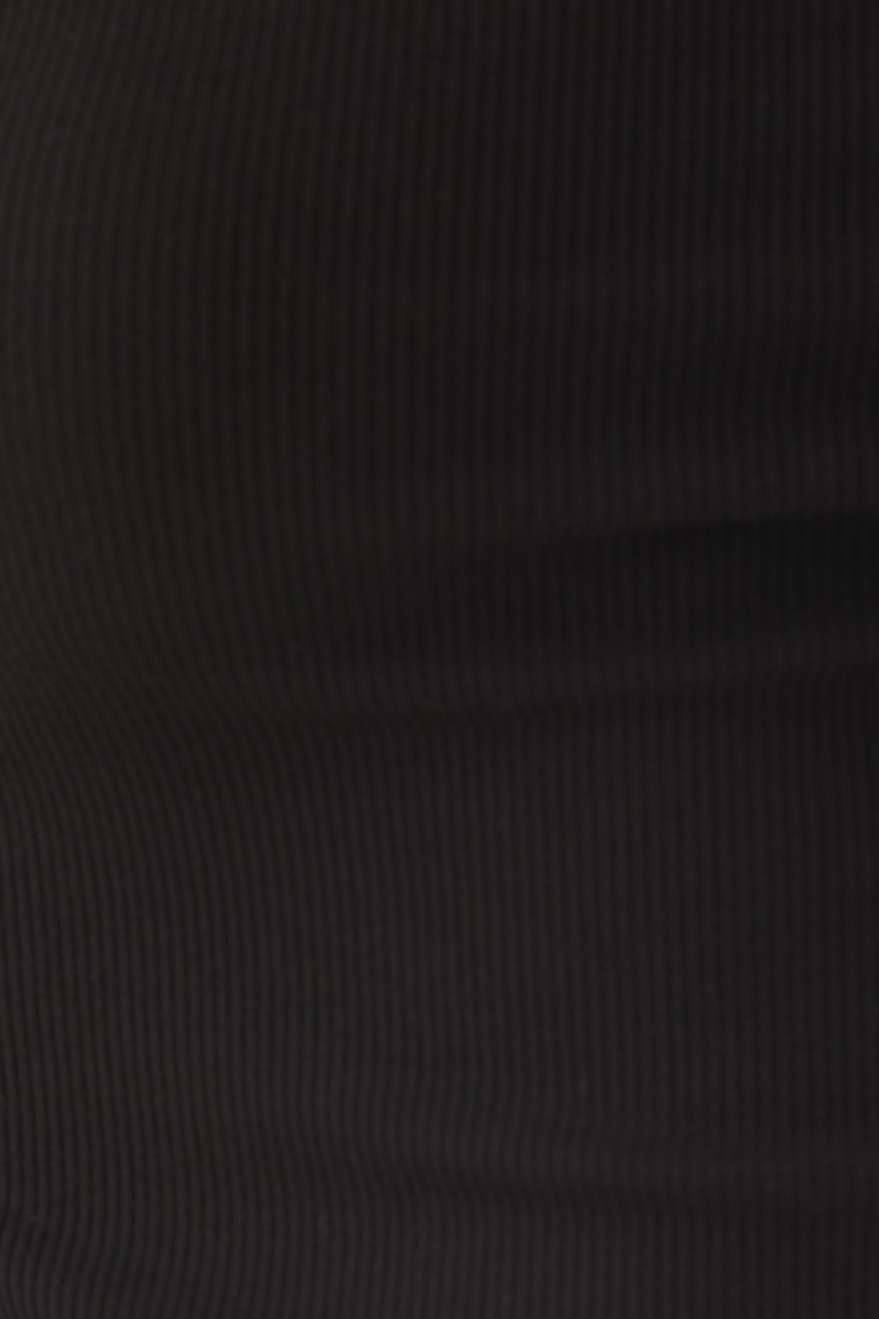 Square Neck Knit Top in Black