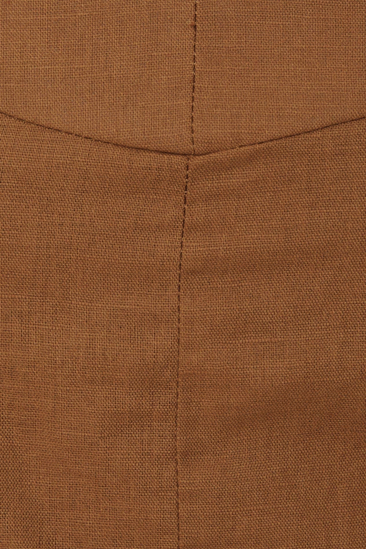 Bustier Cropped Tank in Brown
