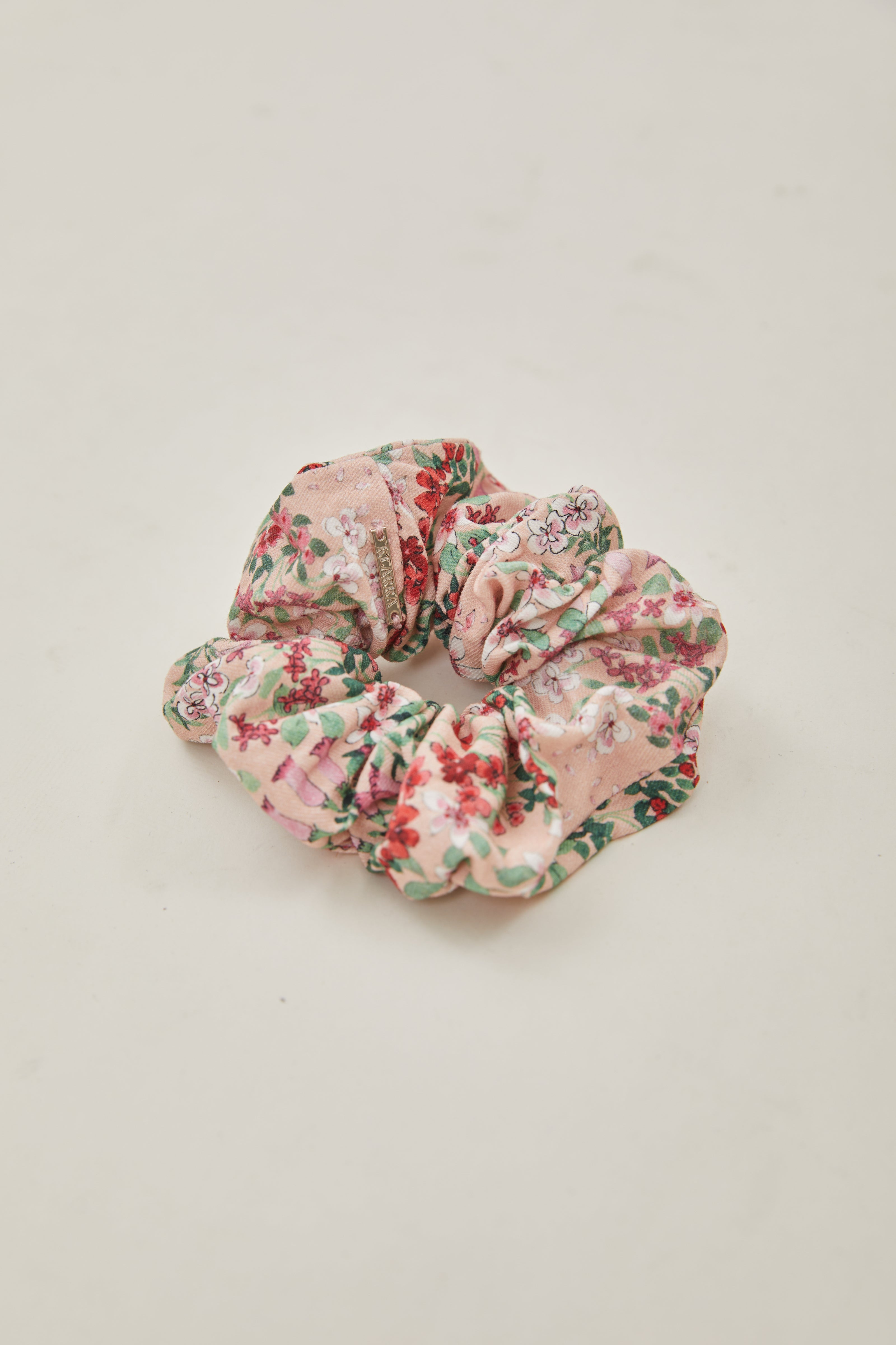 Cotton Scrunchie in Dahlia