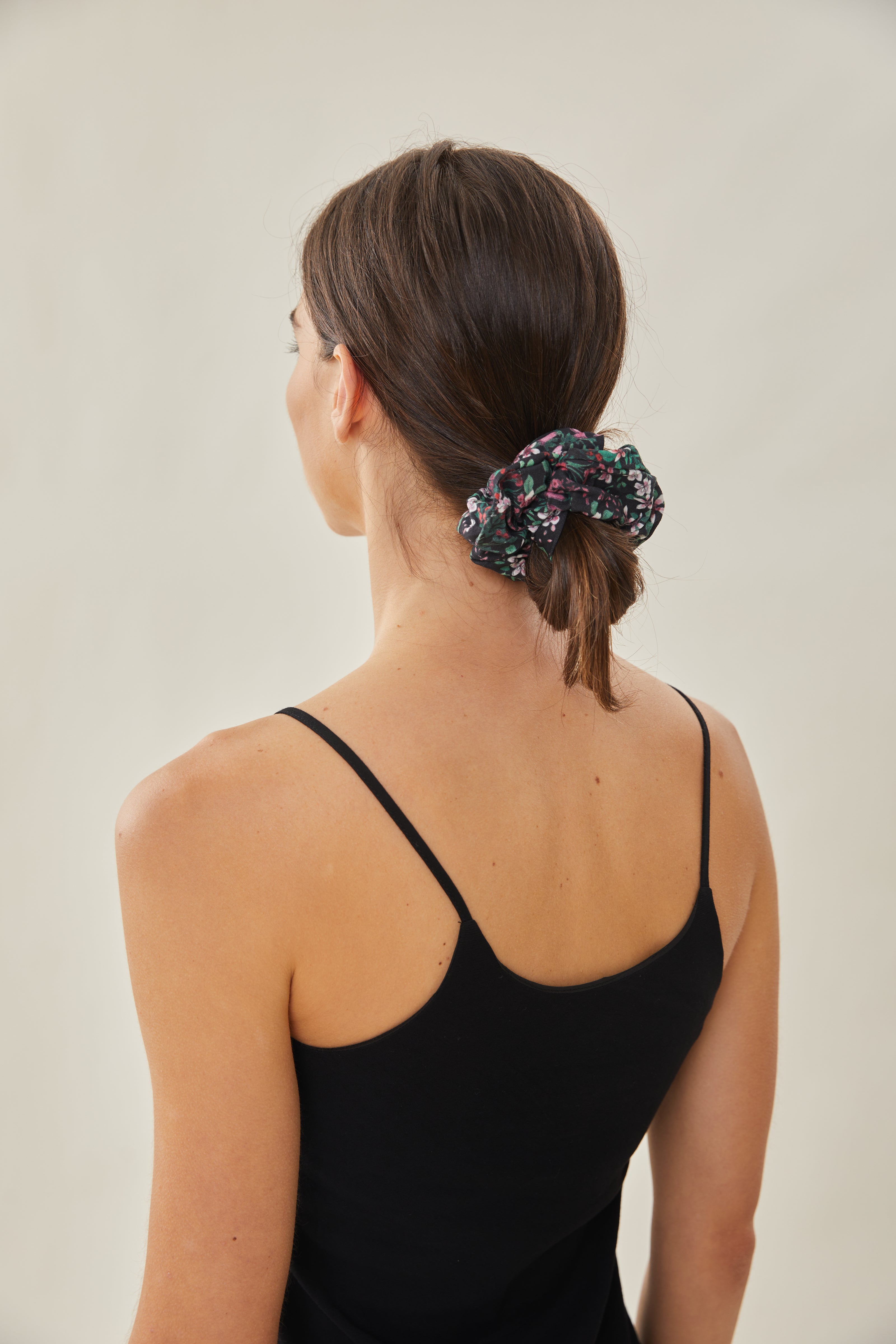 Cotton Scrunchie in Wild