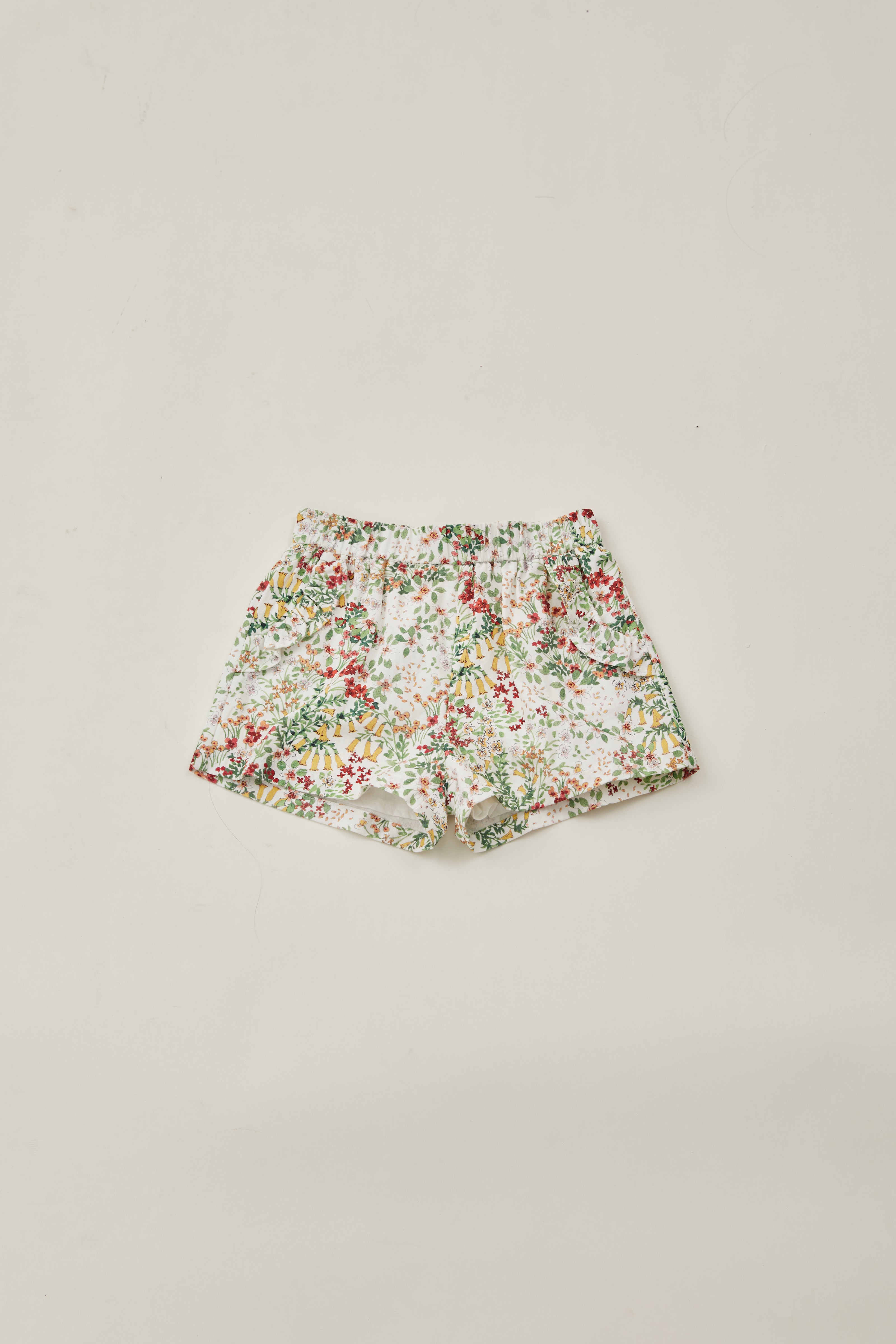 Mini Relaxed Shorts in Botany