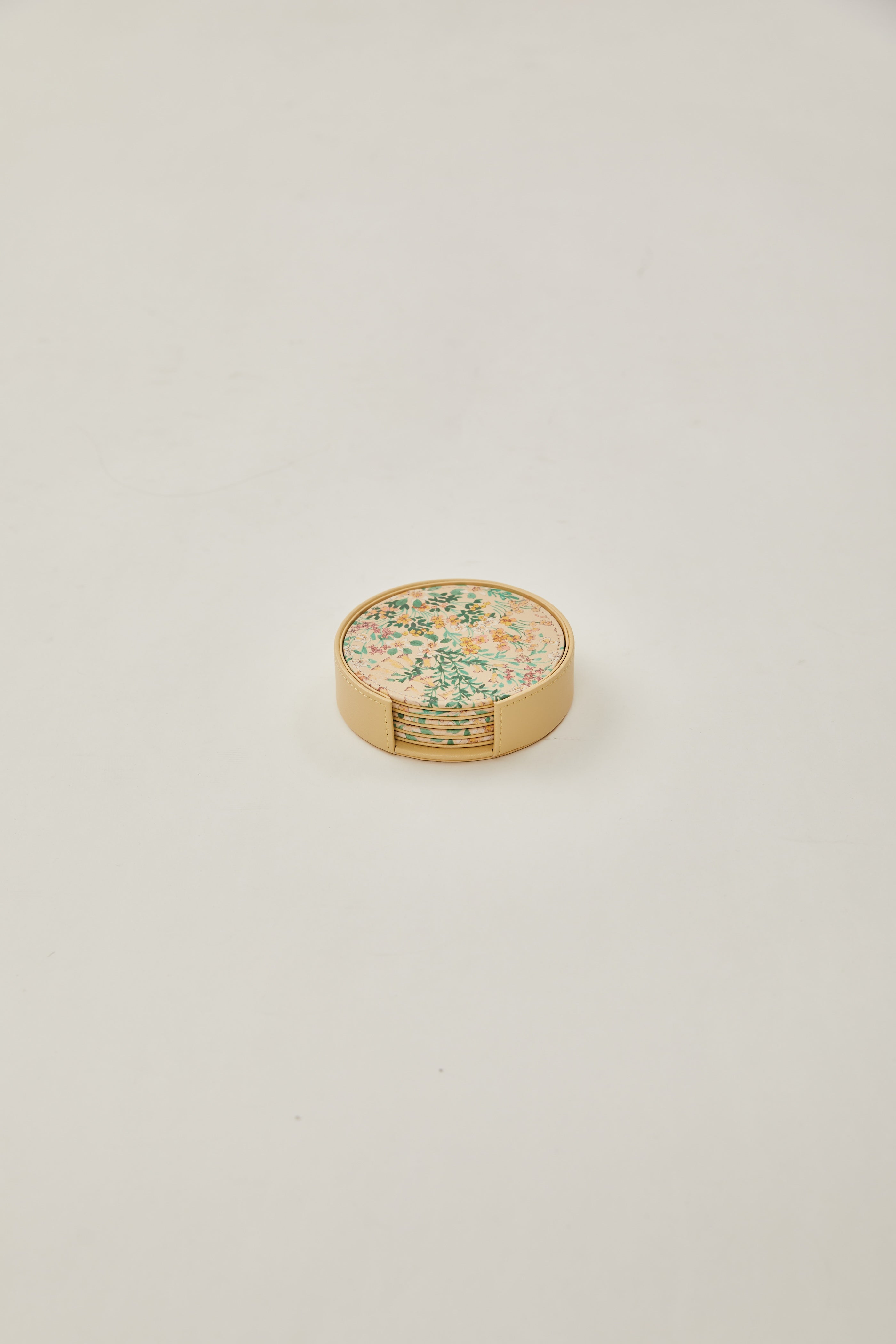 Reversible Coaster Set in Canary