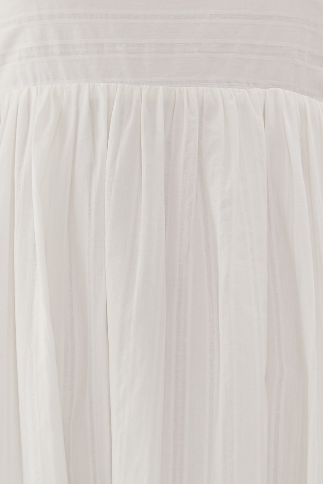 Cotton Cami Midi Dress in White