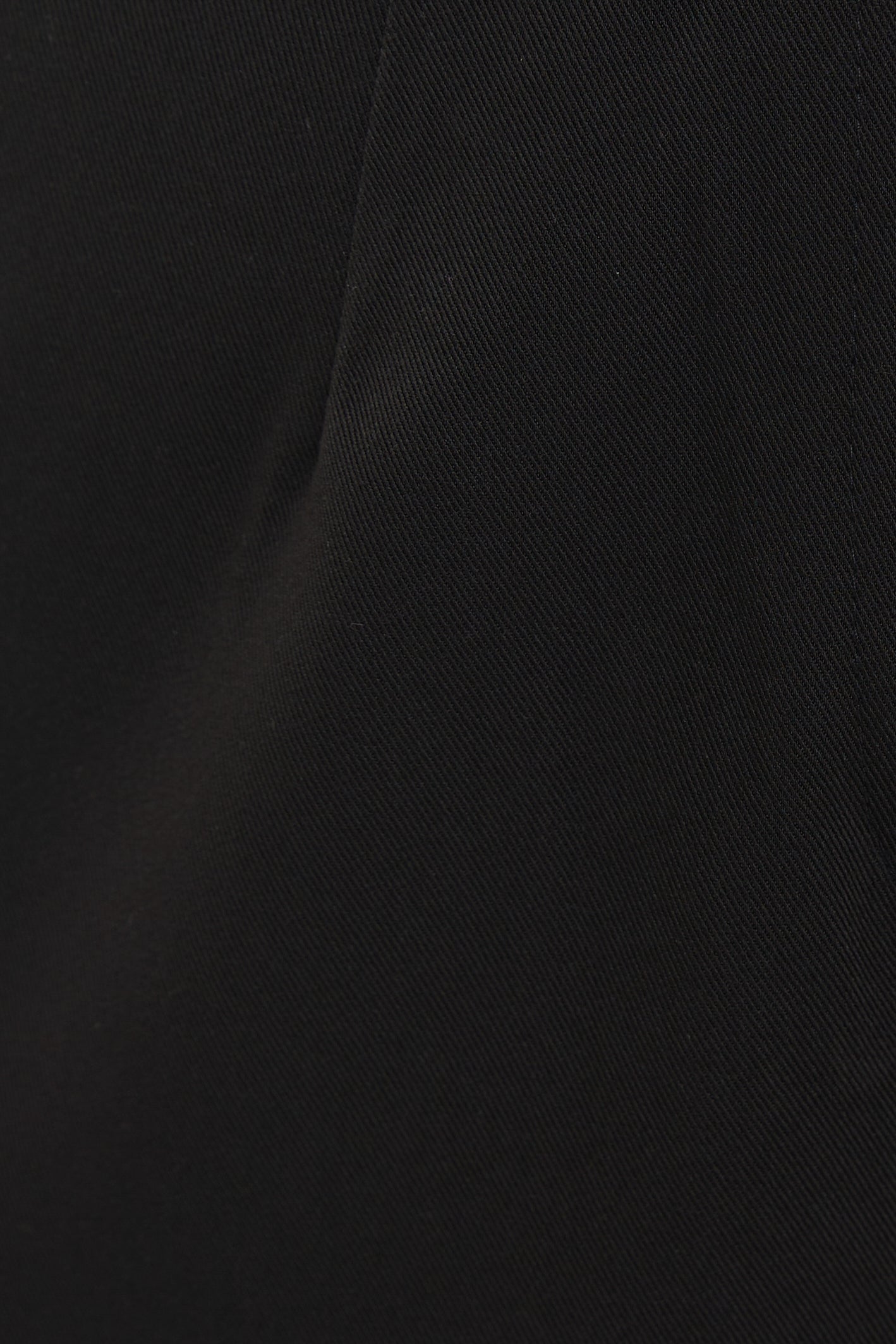 High Waisted Belted Trousers in Black