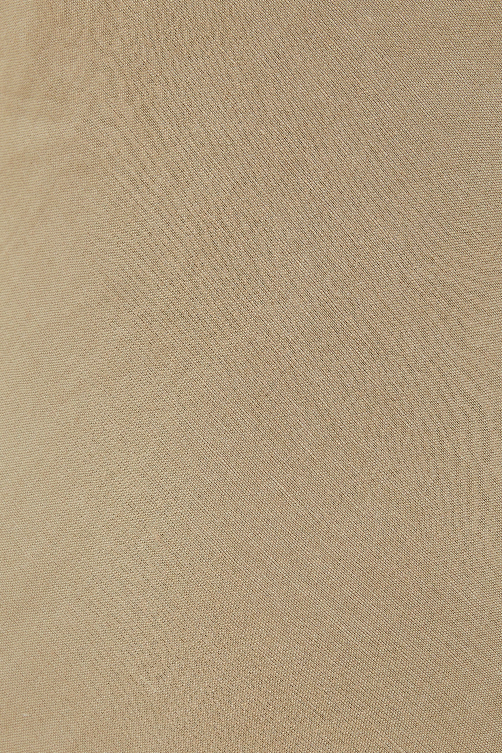 Linen Slip Dress in Khaki