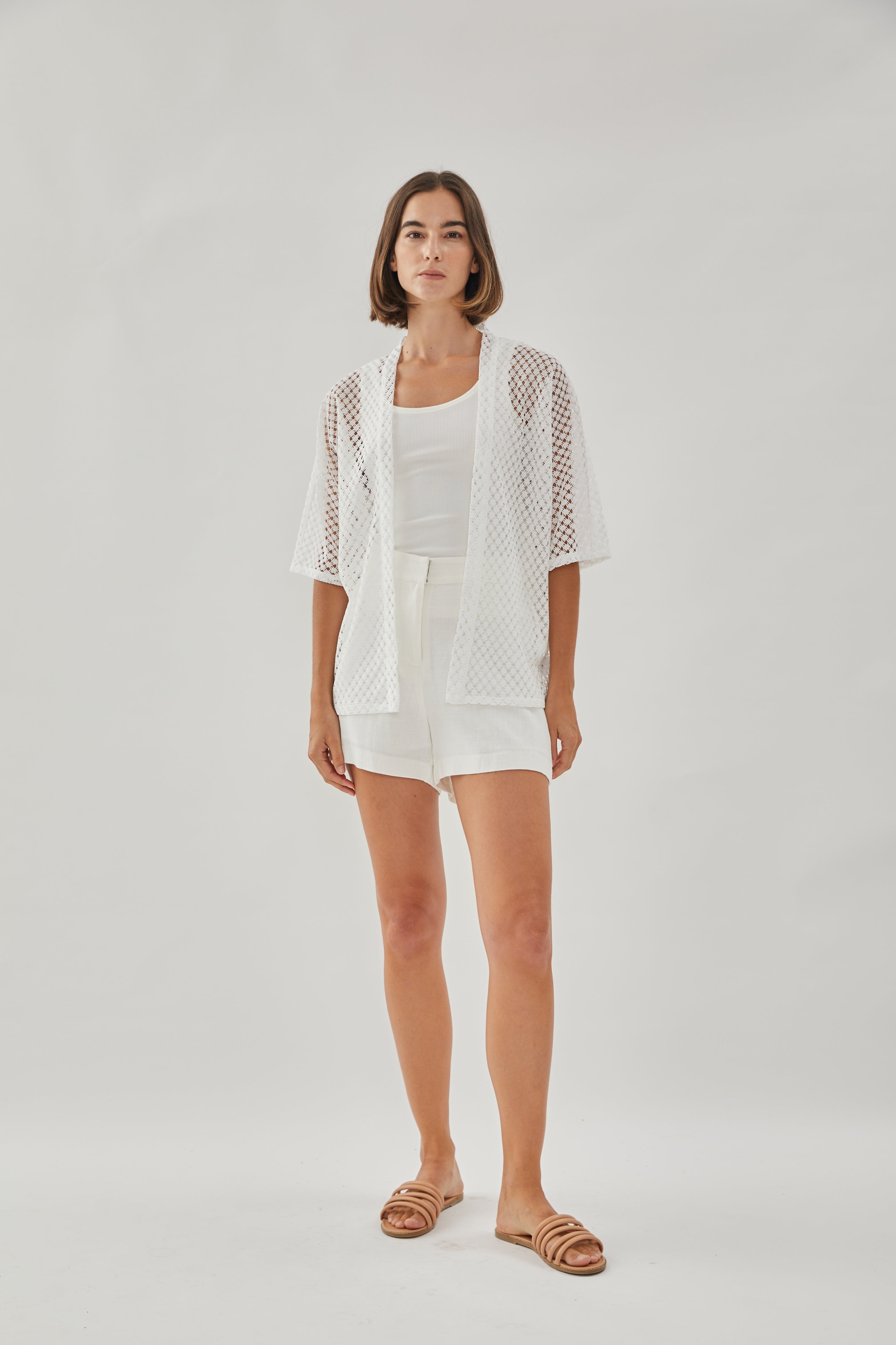 Textured Kimono Outer