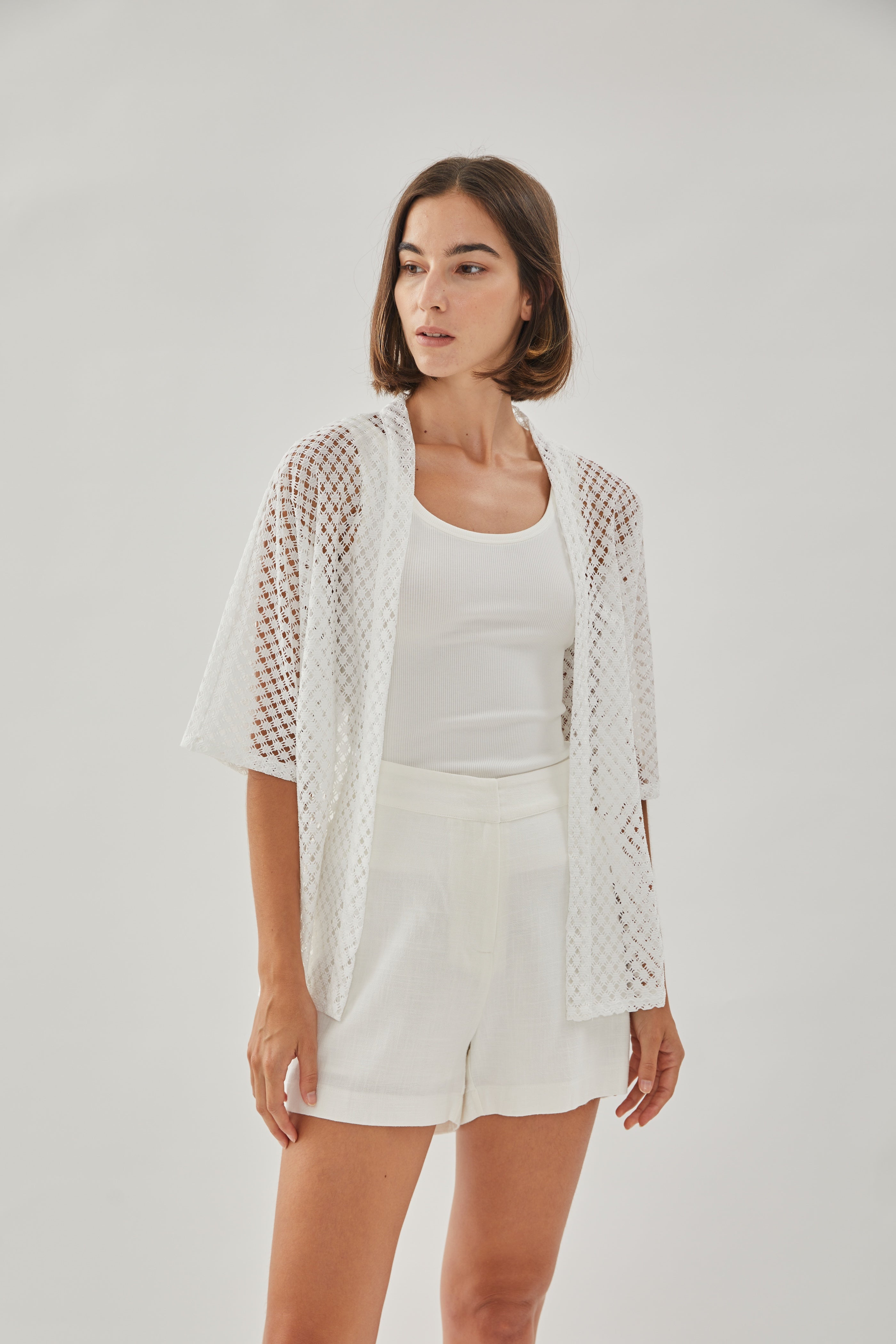 Textured Kimono Outer