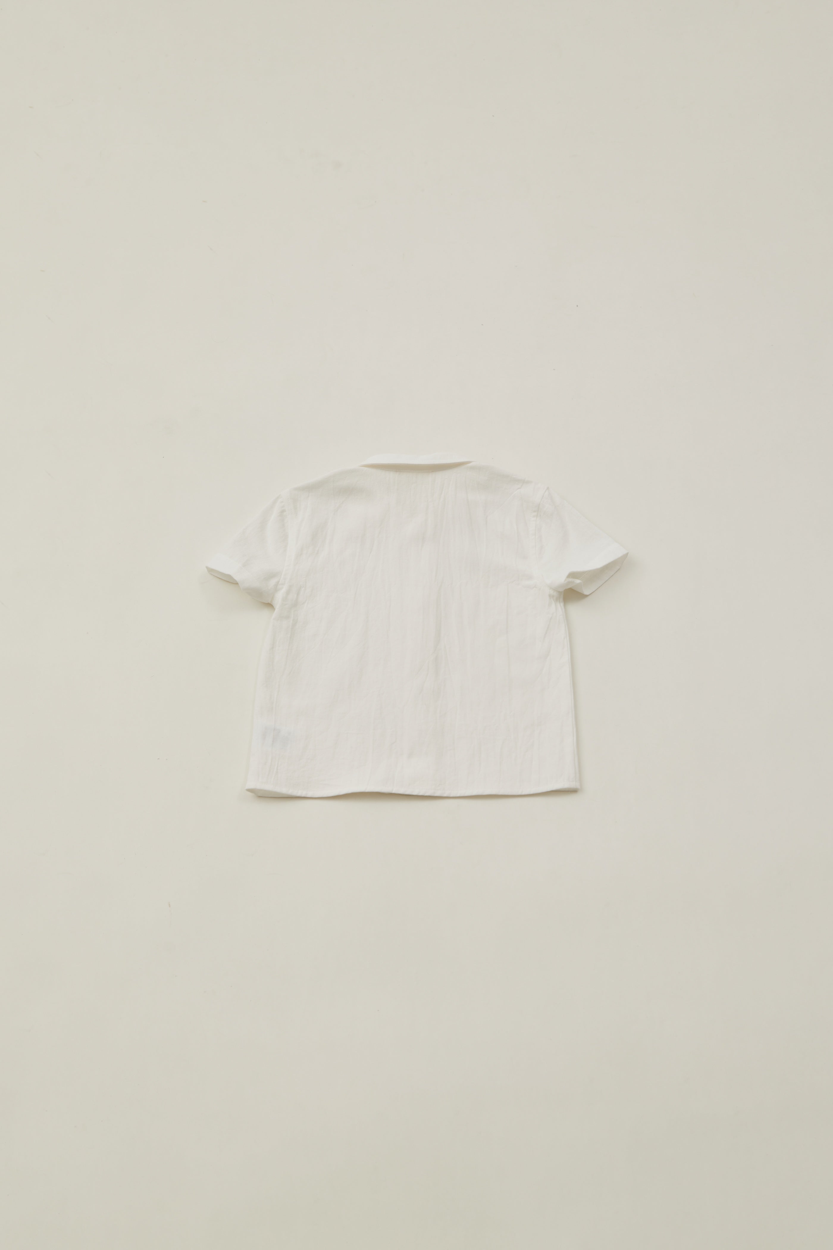 Mini Cotton Shirt in White