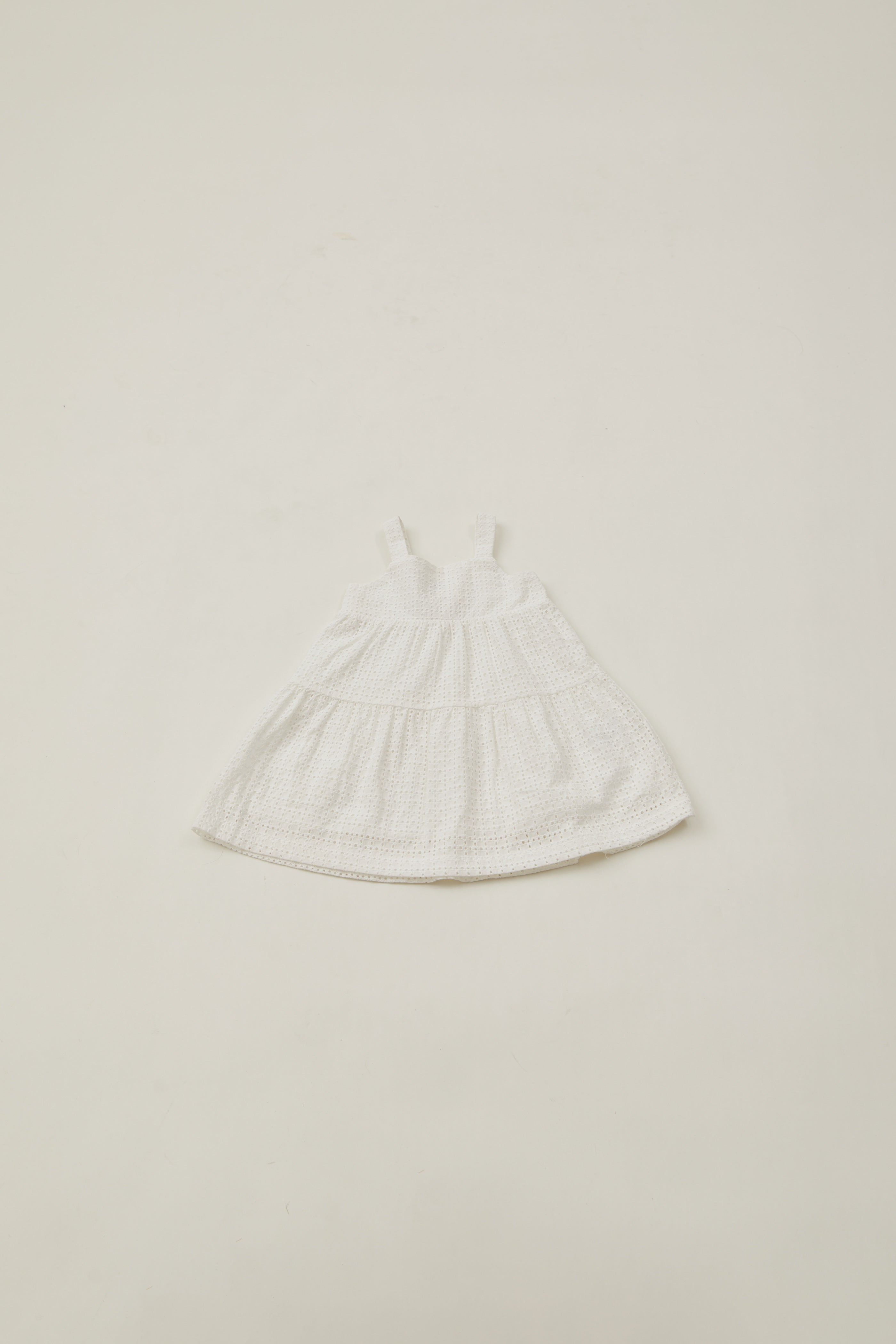 Mini Tiered Dress in Maha Crochet