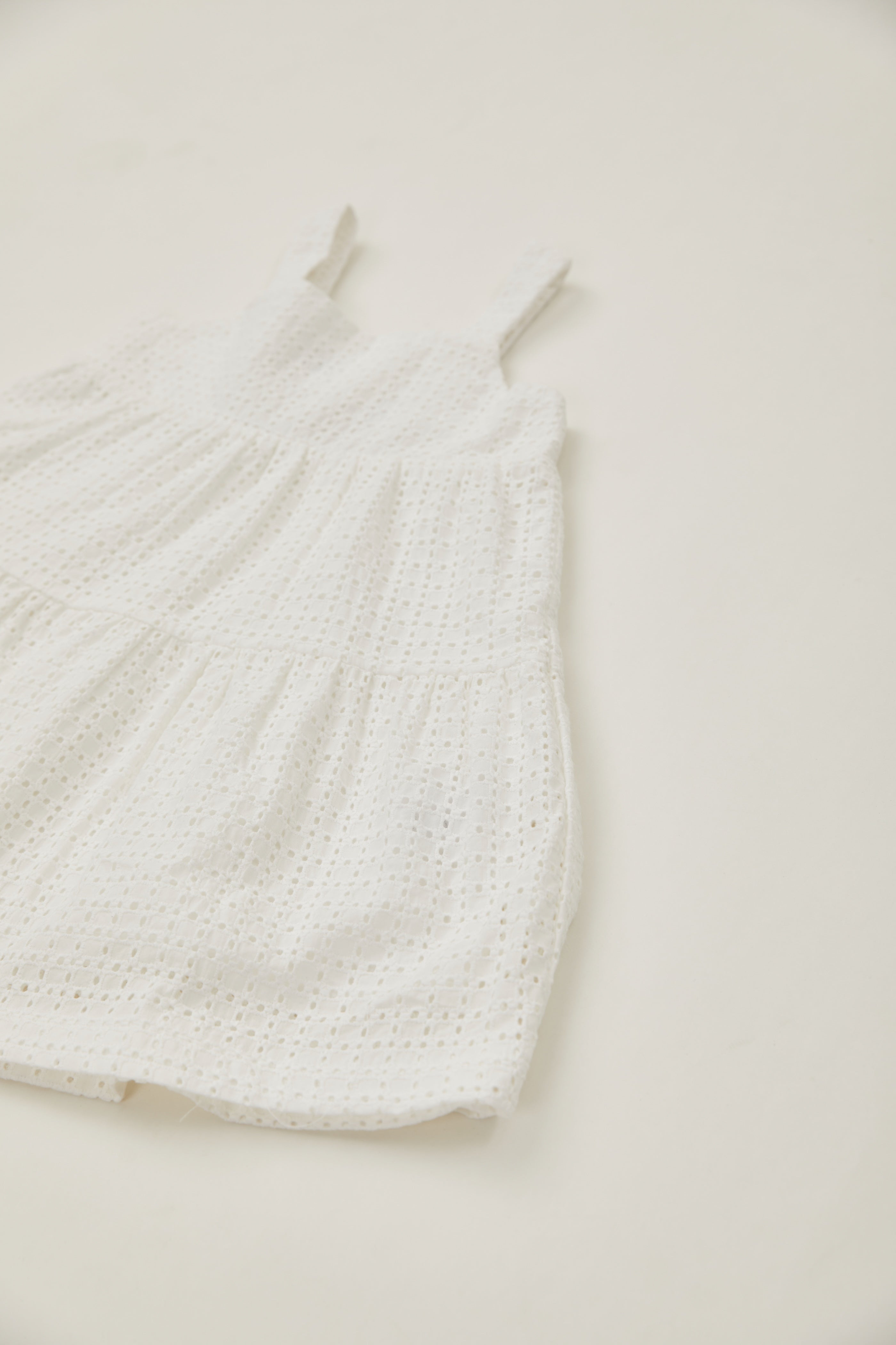 Mini Tiered Dress in Maha Crochet