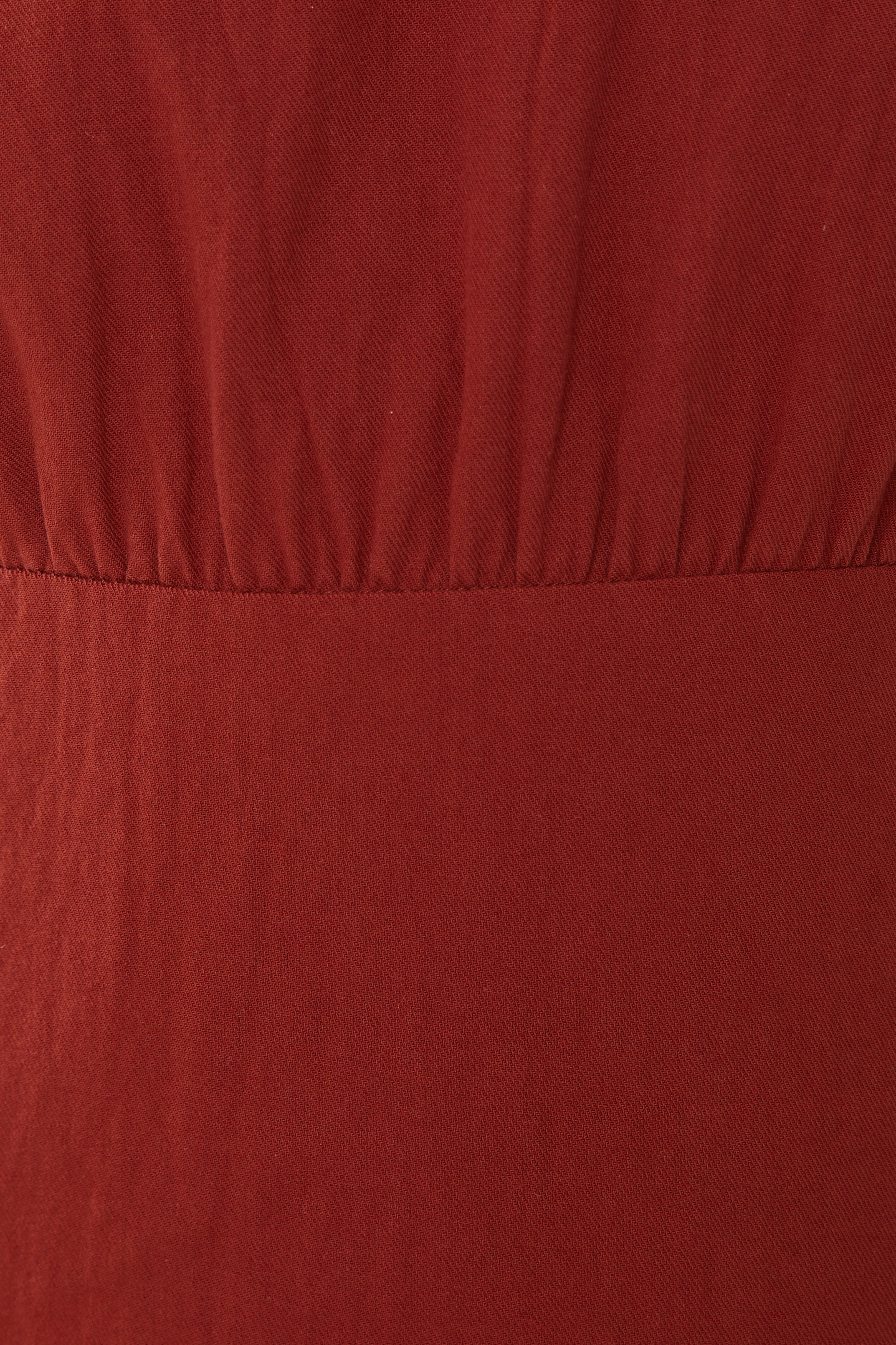 Waisted Midi Dress in Sienna