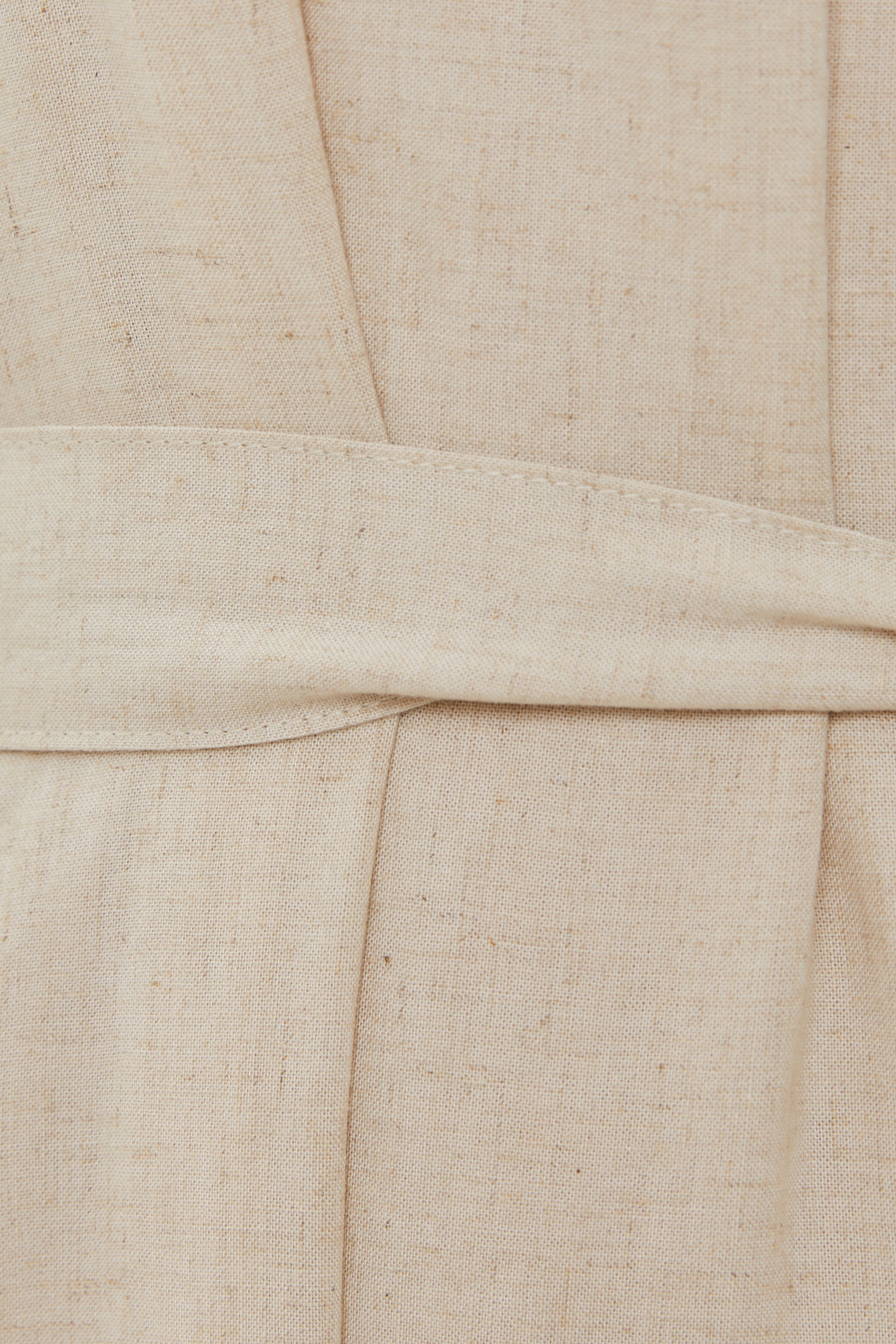 Linen Tent Dress in Natural