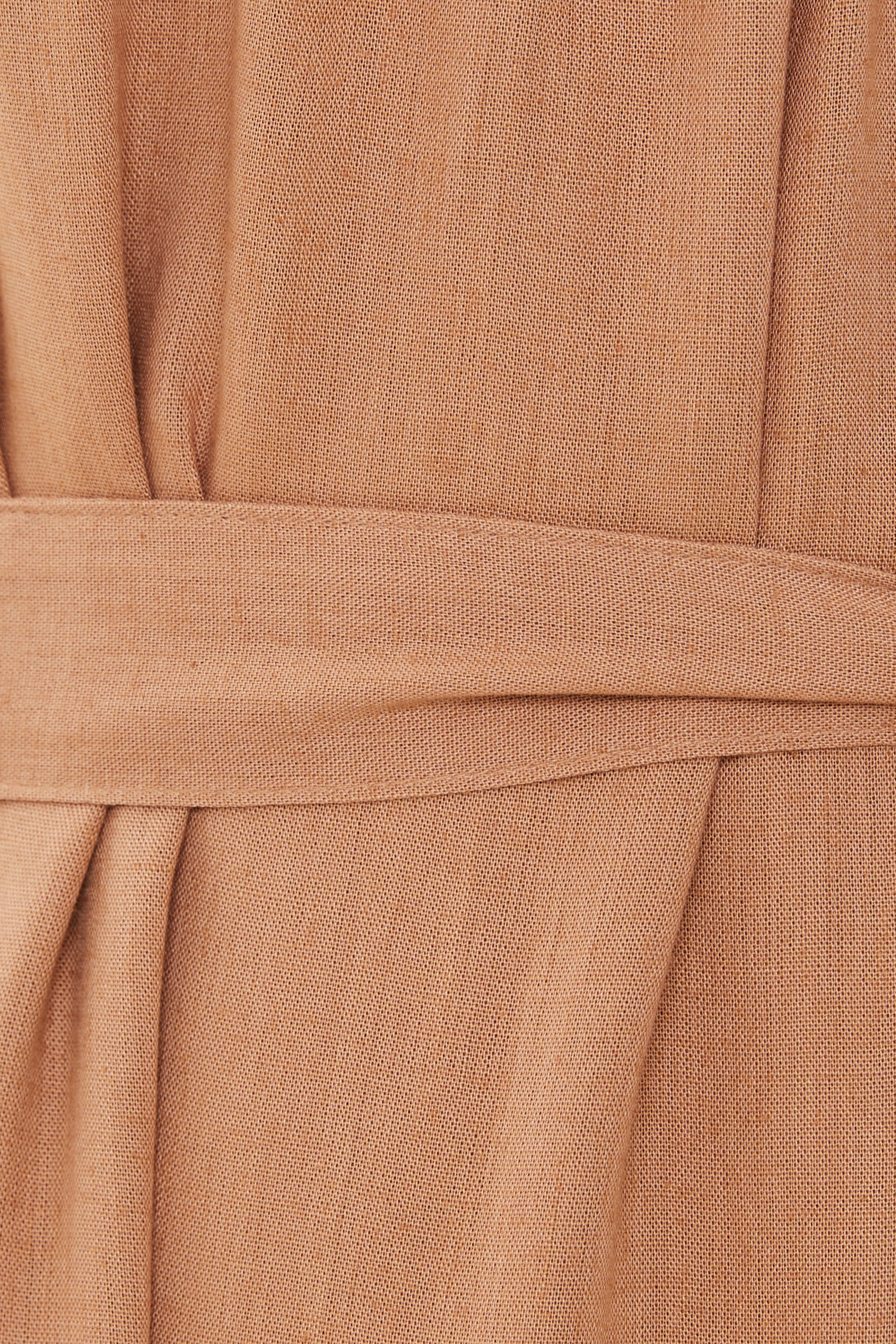 Linen Tent Dress in Sunset