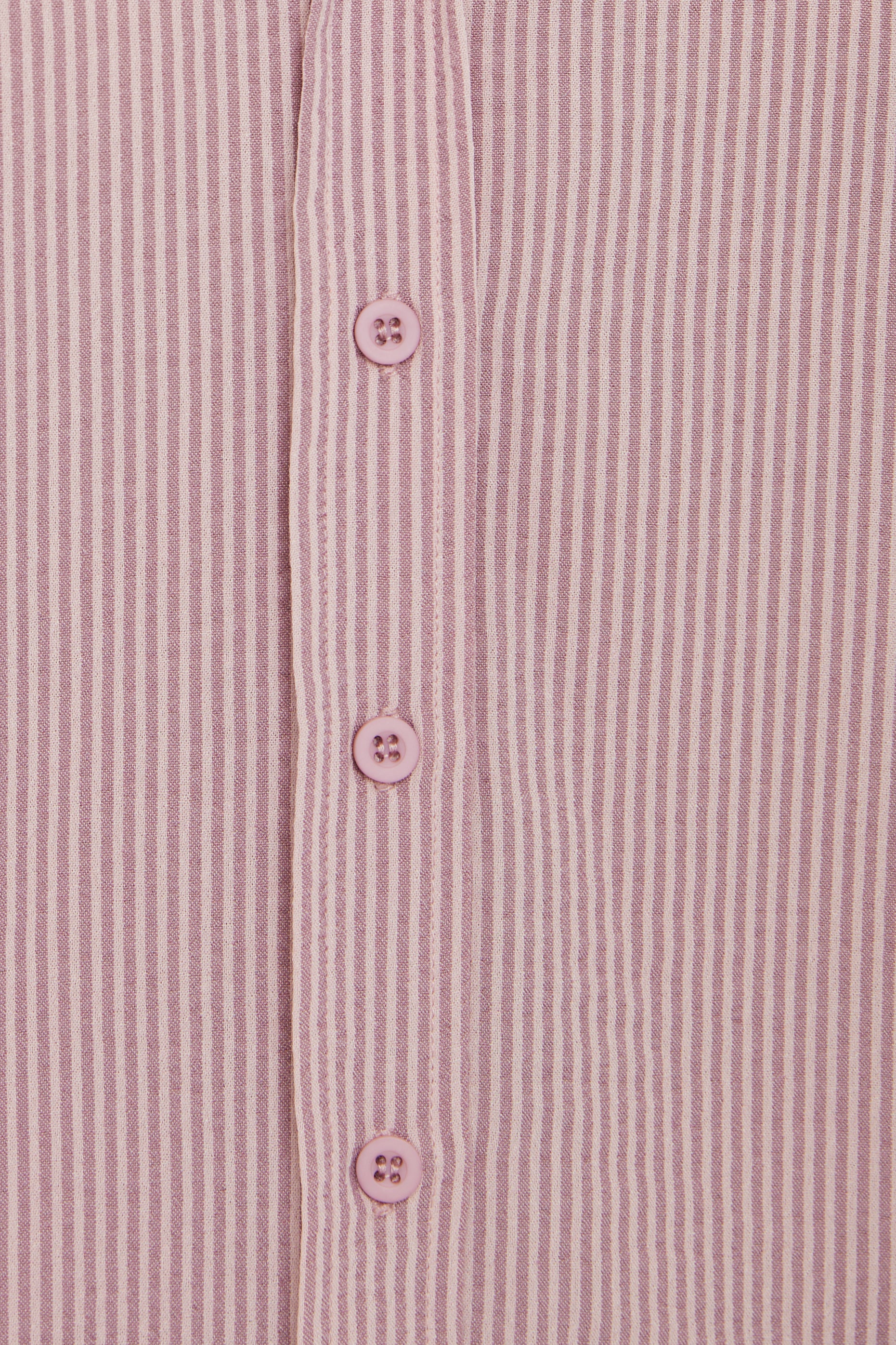 Buttondown Shirt in Stripe Pink