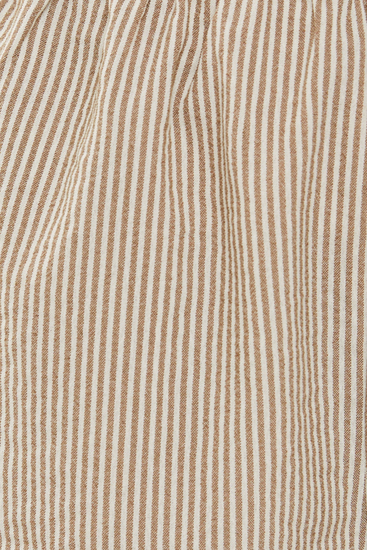 Relaxed Shorts in Stripe Brown