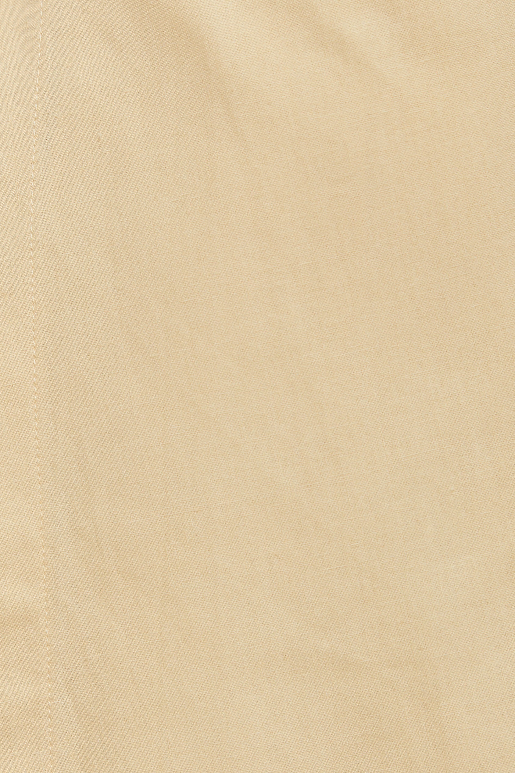 Linen Wrap Skort in Soft Yellow