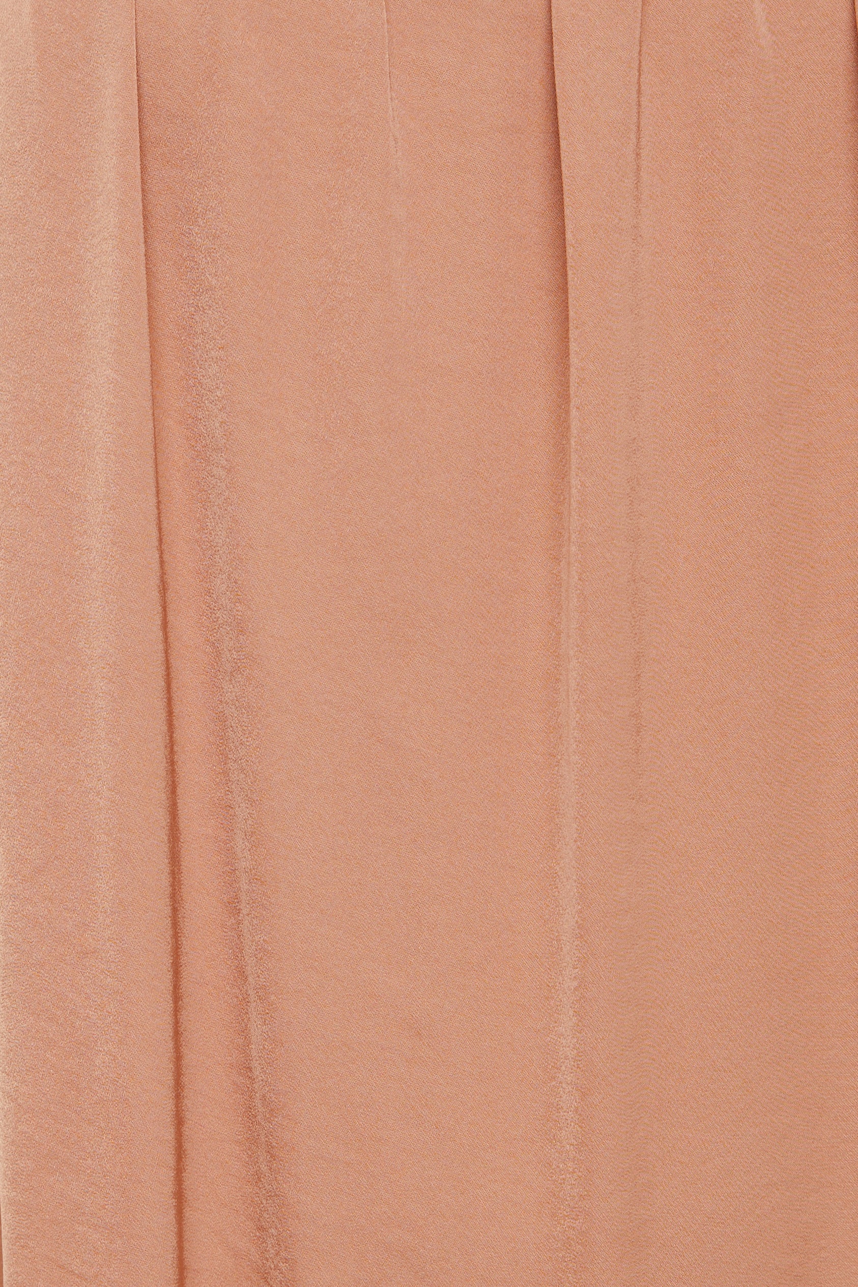 Gathered Midi Strap Dress in Sunset