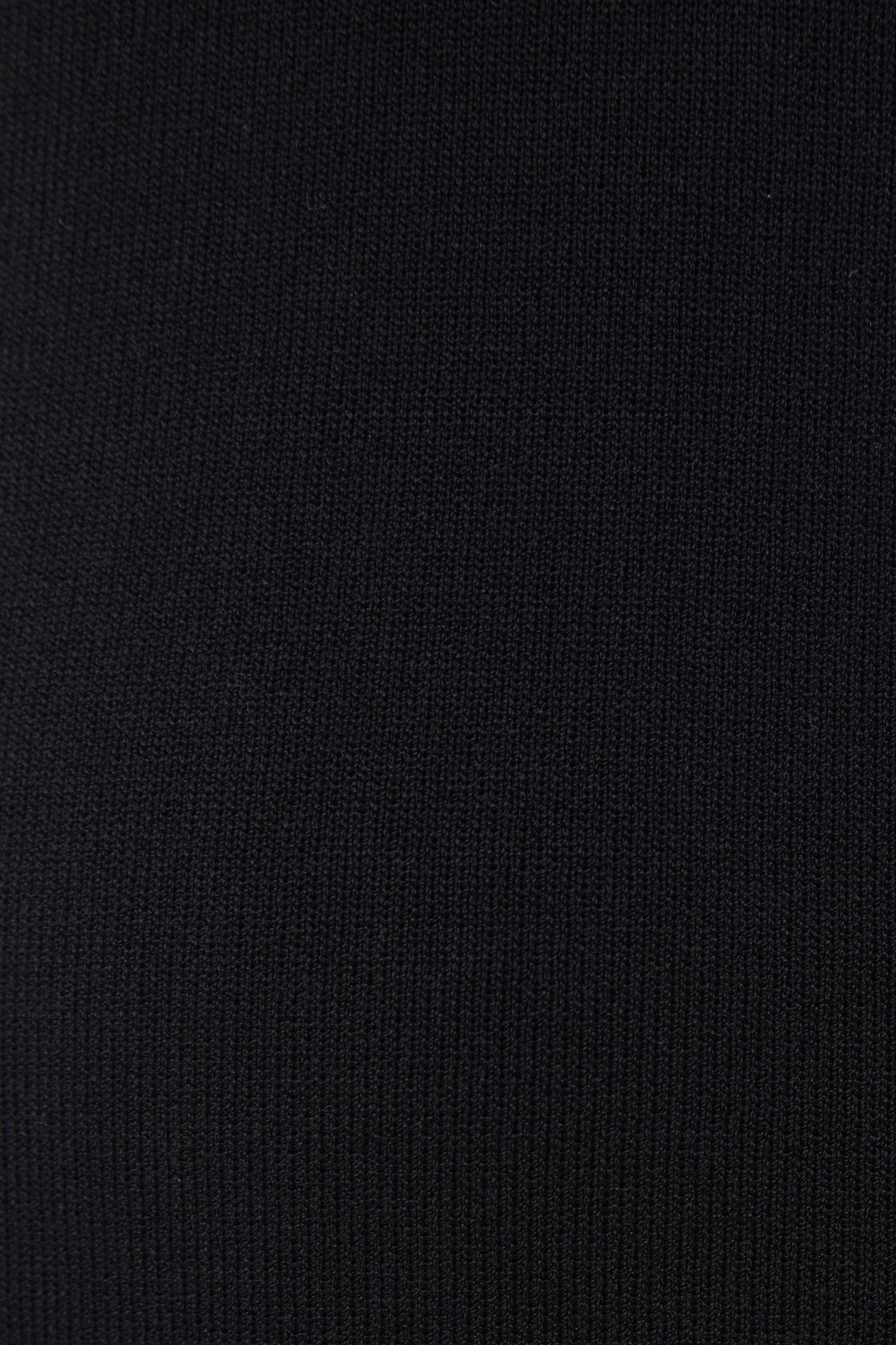 Knit Boat Neck Dress in Black