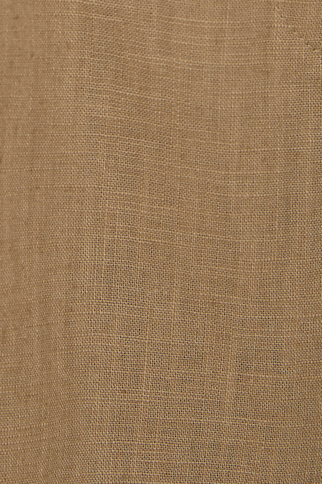 Linen Wide Trousers in Brown