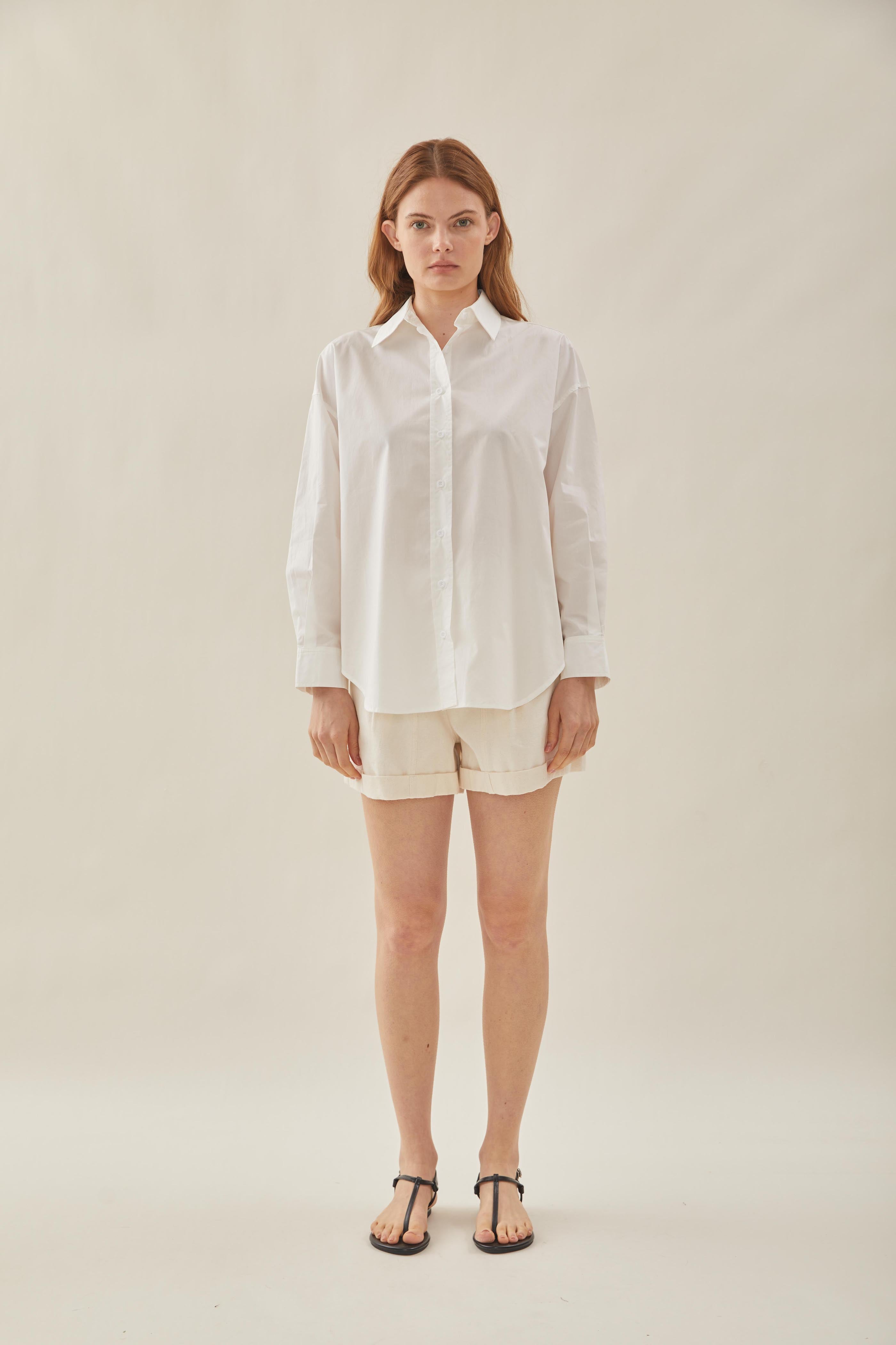 STUDIOS Lightweight Shirt in White