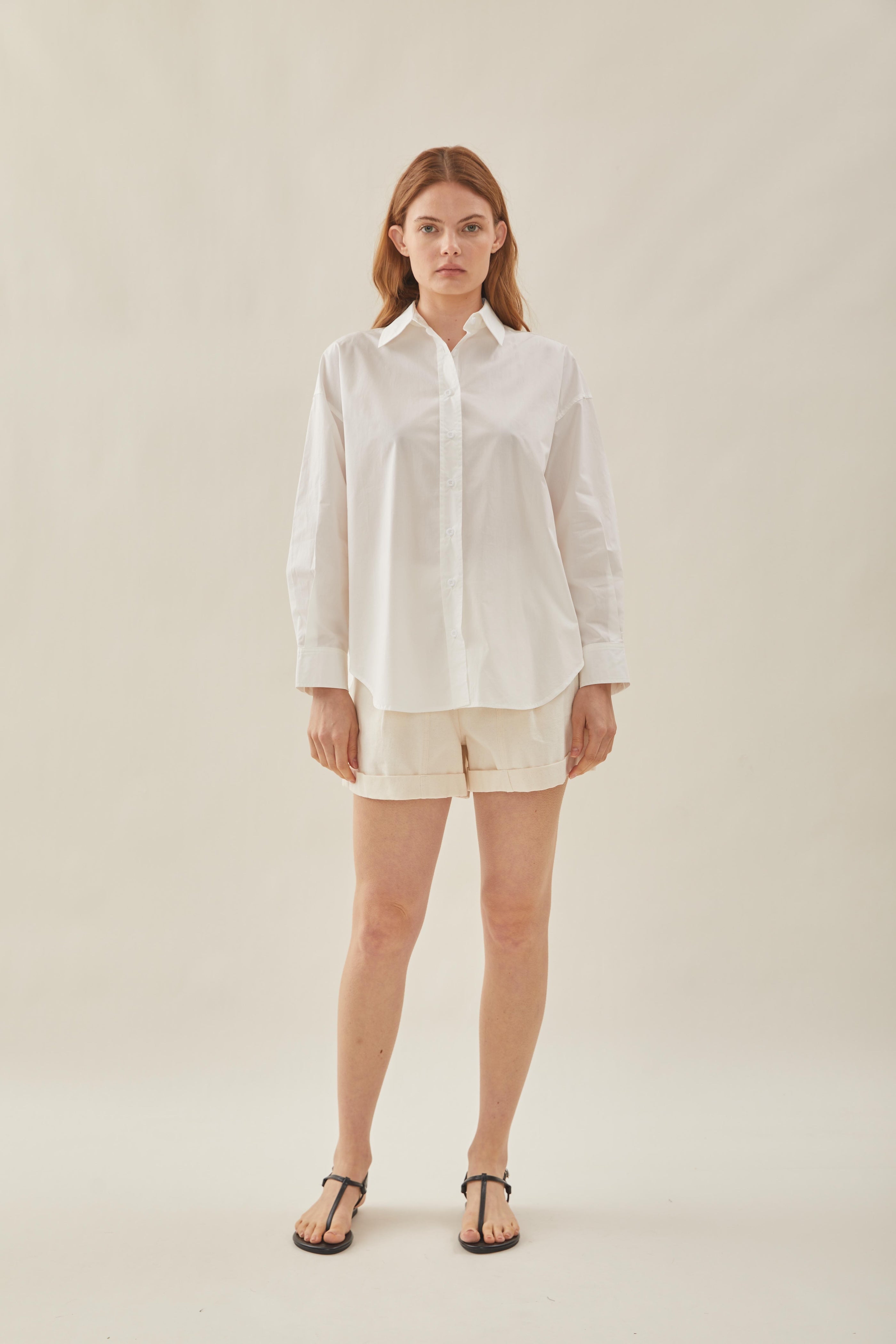 STUDIOS Lightweight Shirt in White