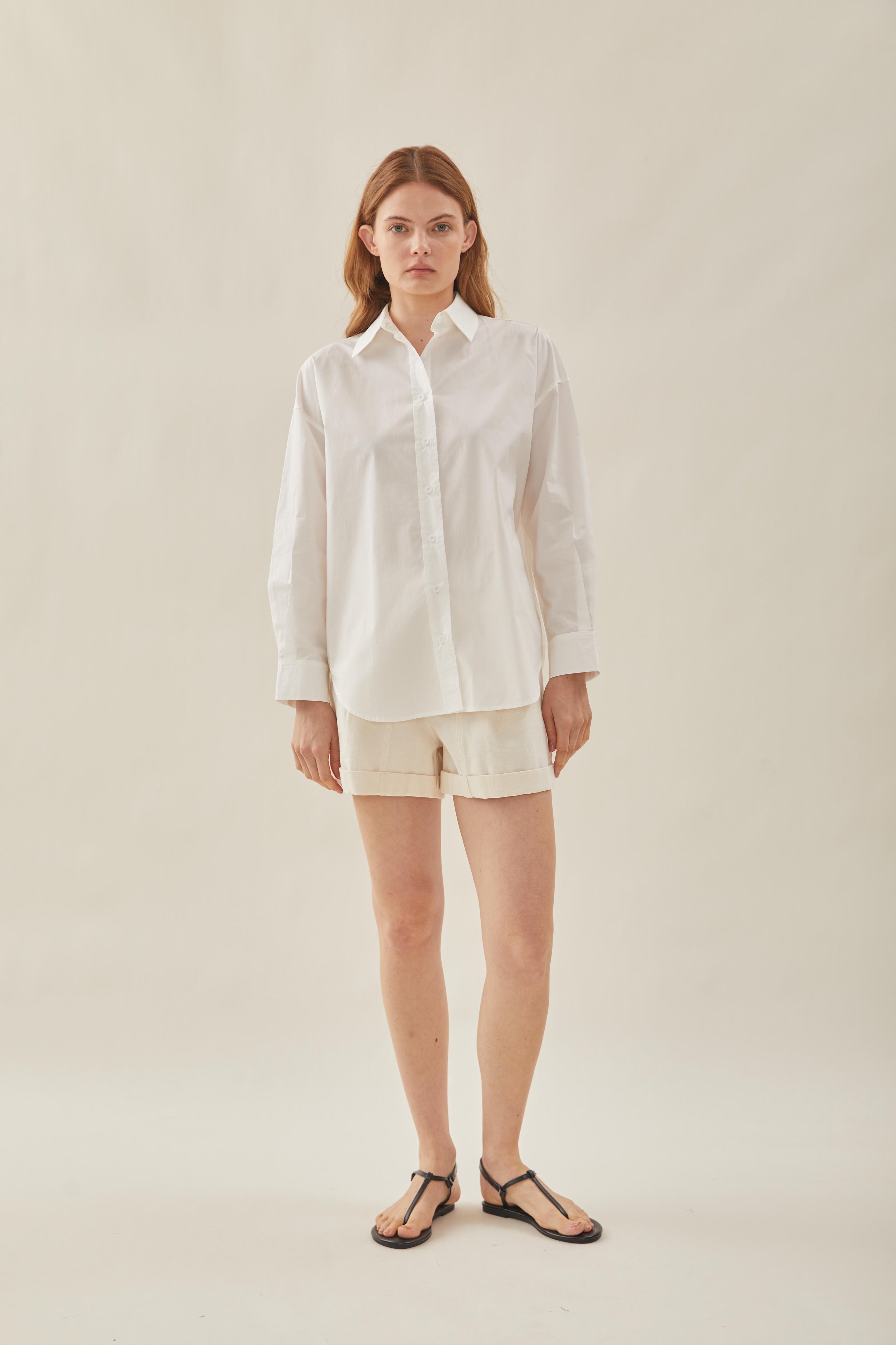STUDIOS Lightweight Shirt in White