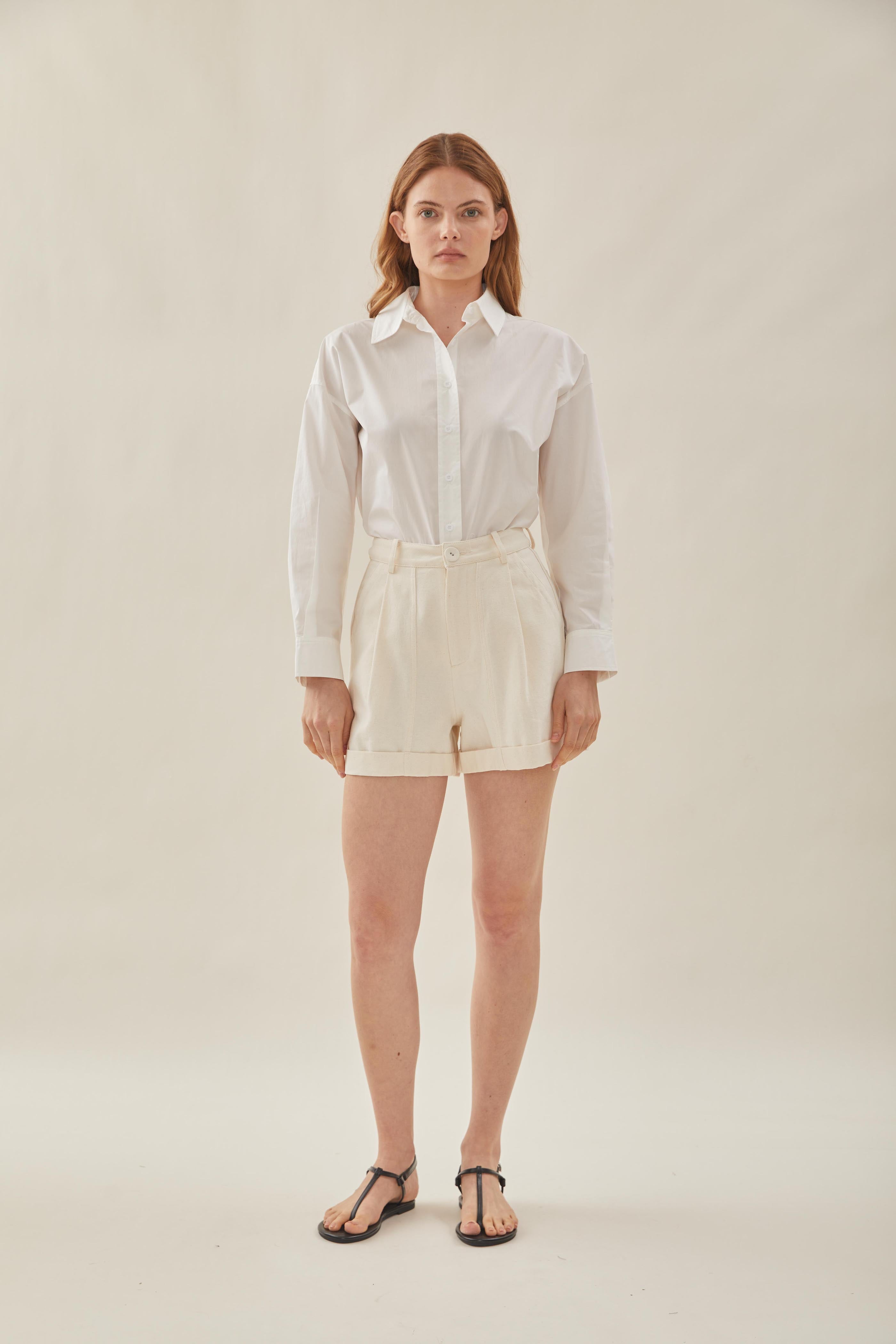 STUDIOS Lightweight Shirt in White