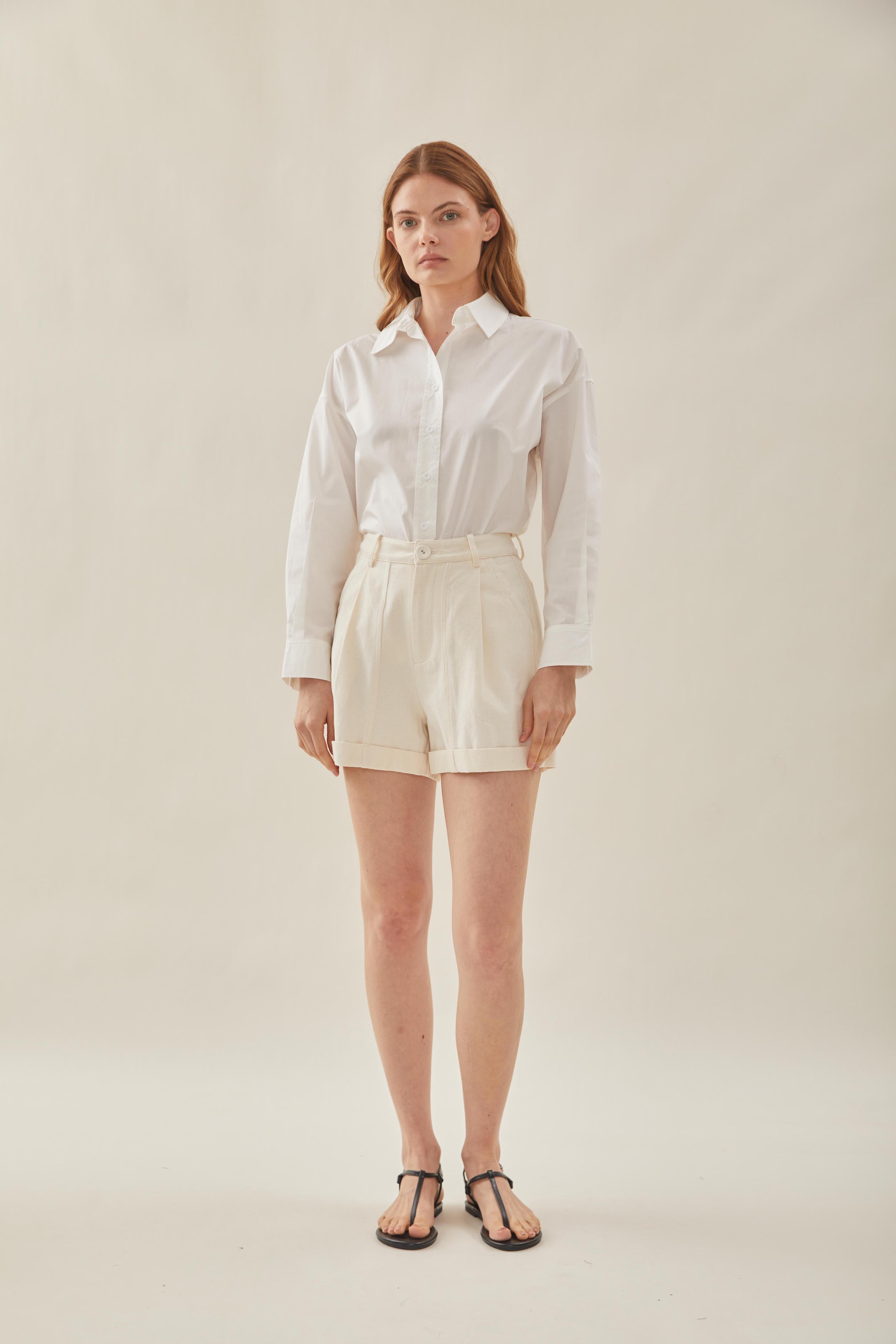 STUDIOS Lightweight Shirt in White