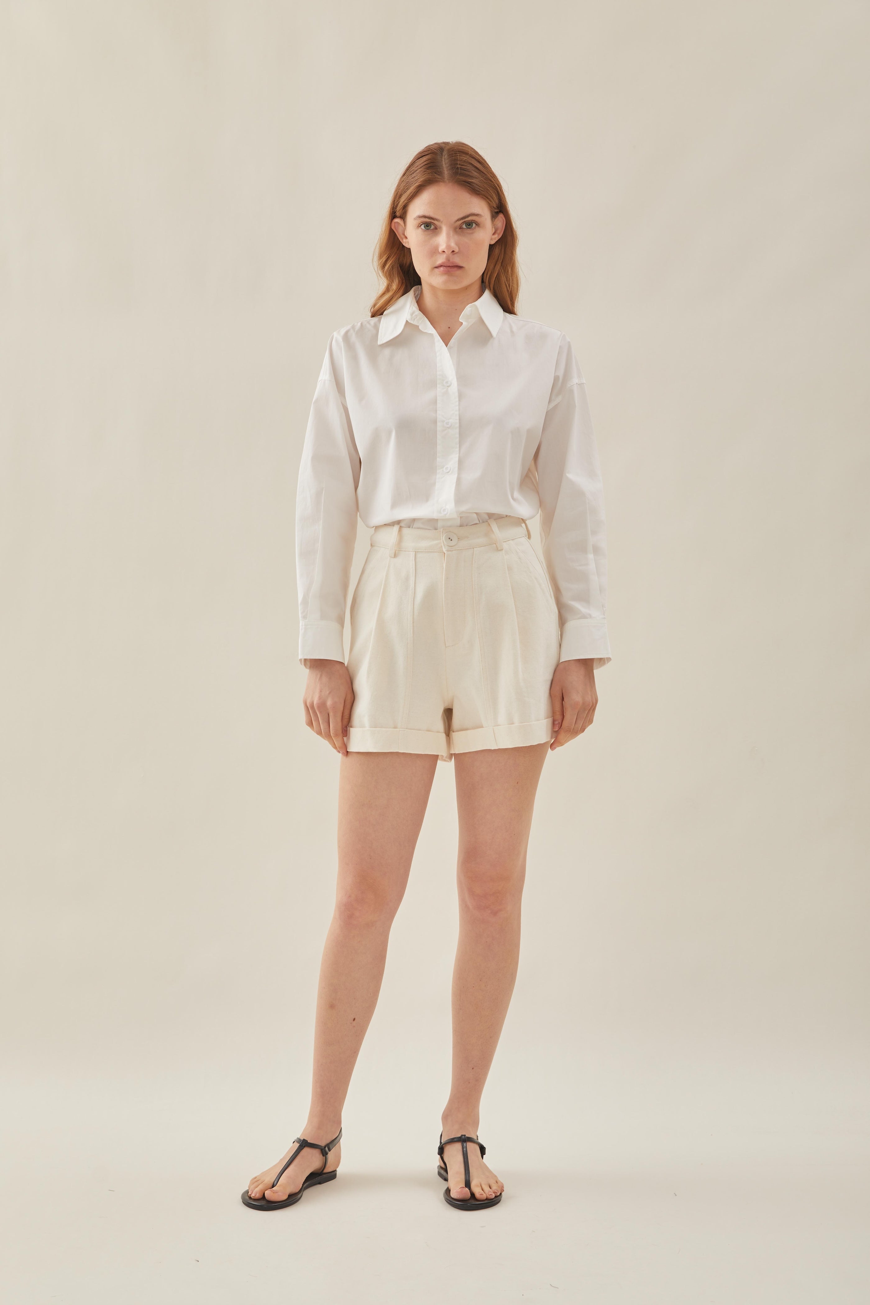 STUDIOS Lightweight Shirt in White