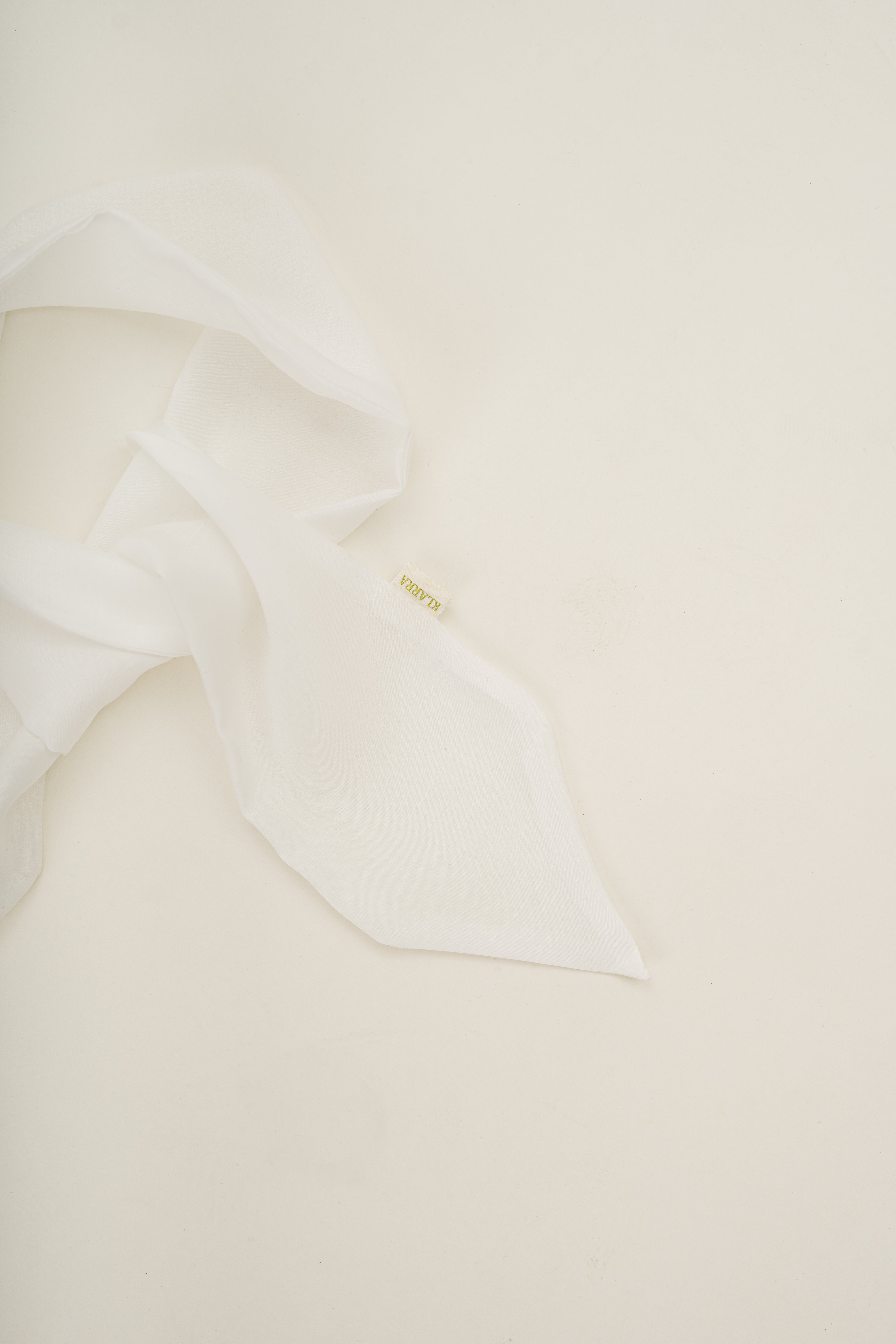 Head Scarf in Cream