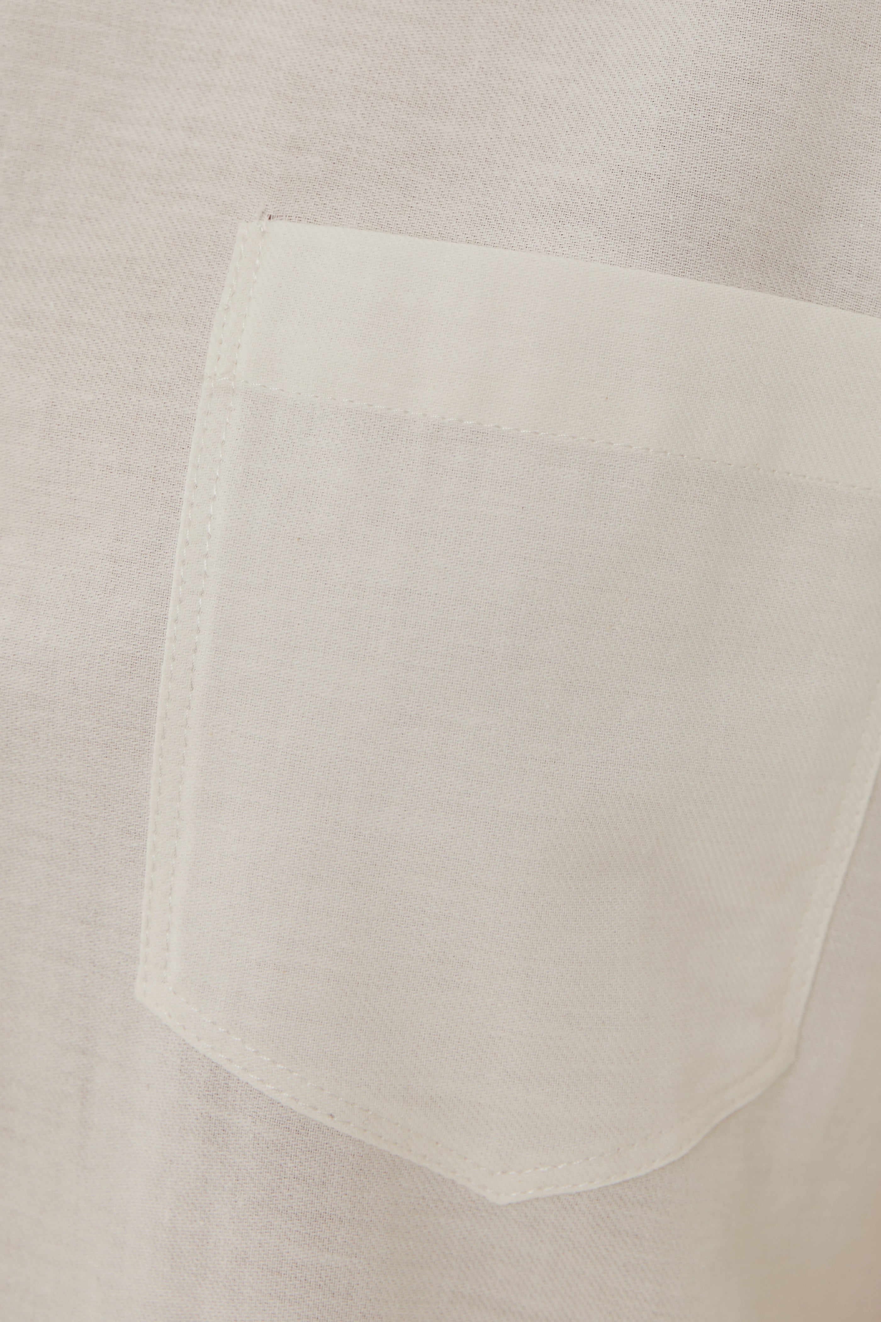 Cotton Relaxed Shirt in White