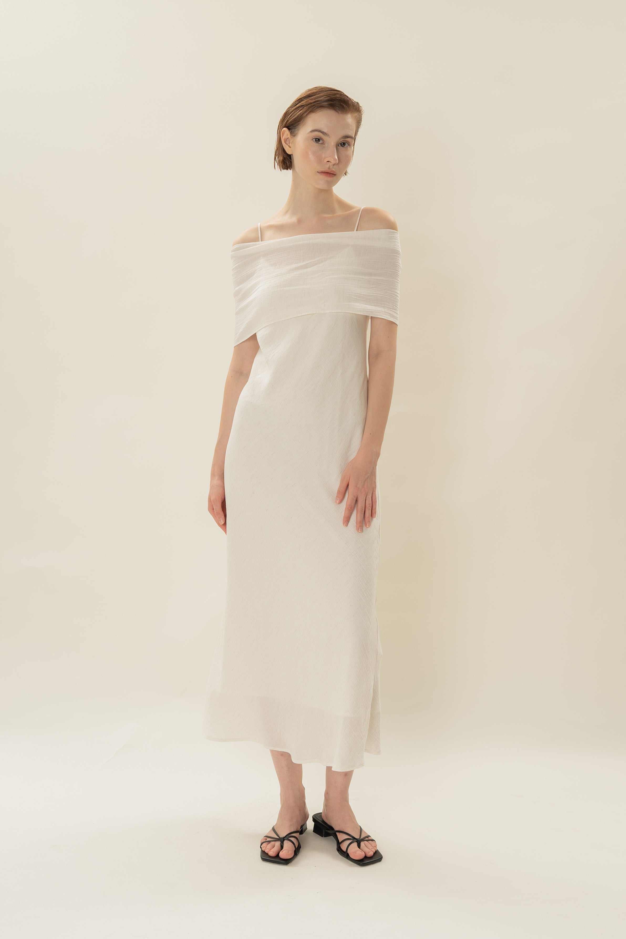 Classic Cami Dress in Ivory