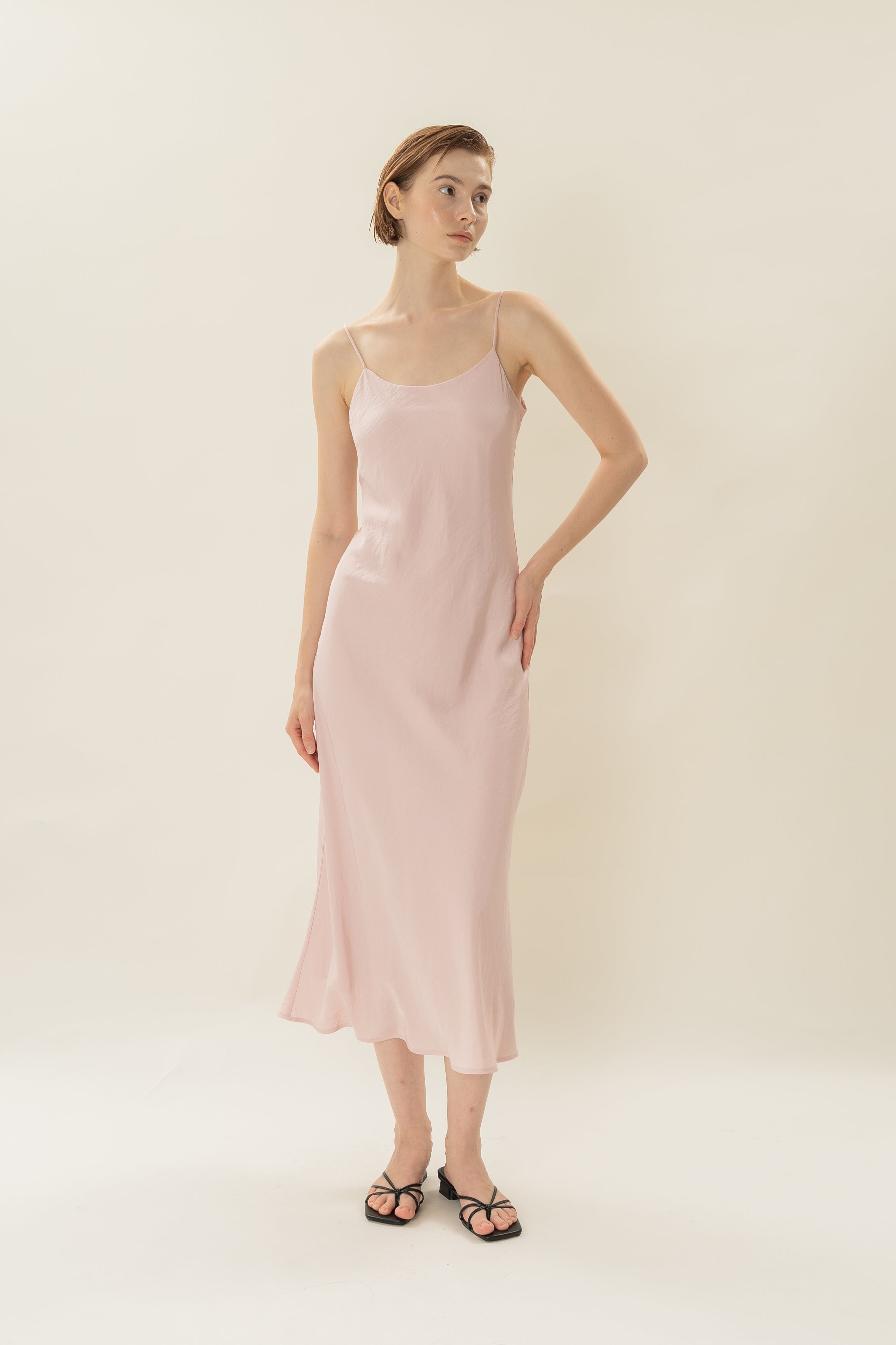 Classic Cami Dress in Petal Pink