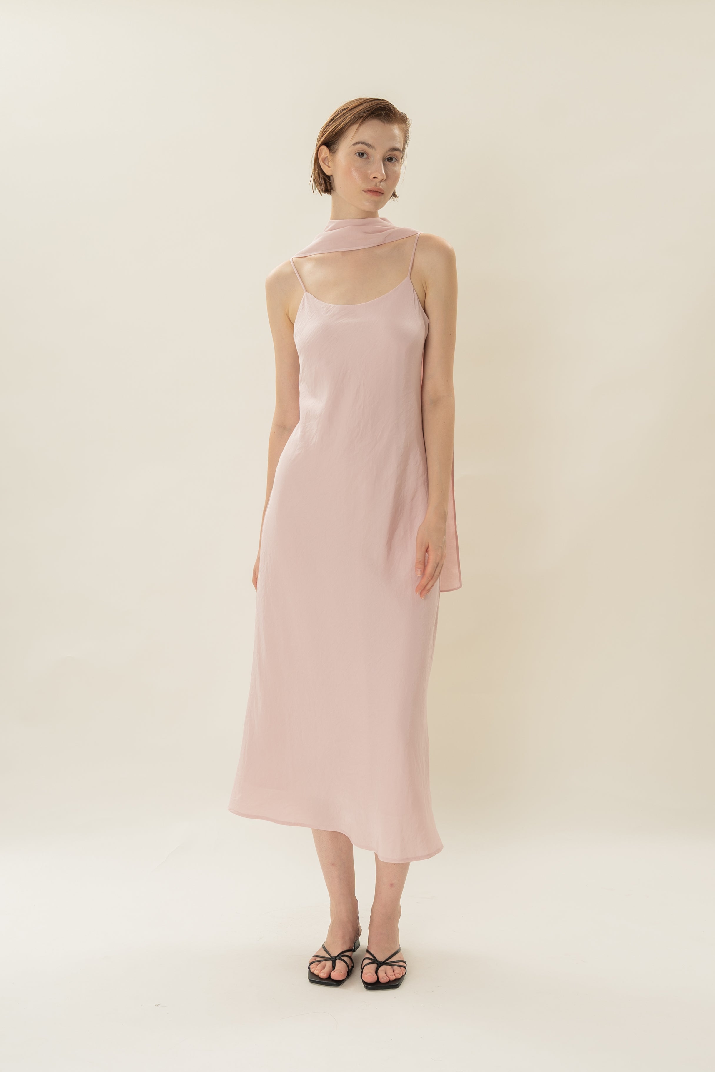 Classic Cami Dress in Petal Pink