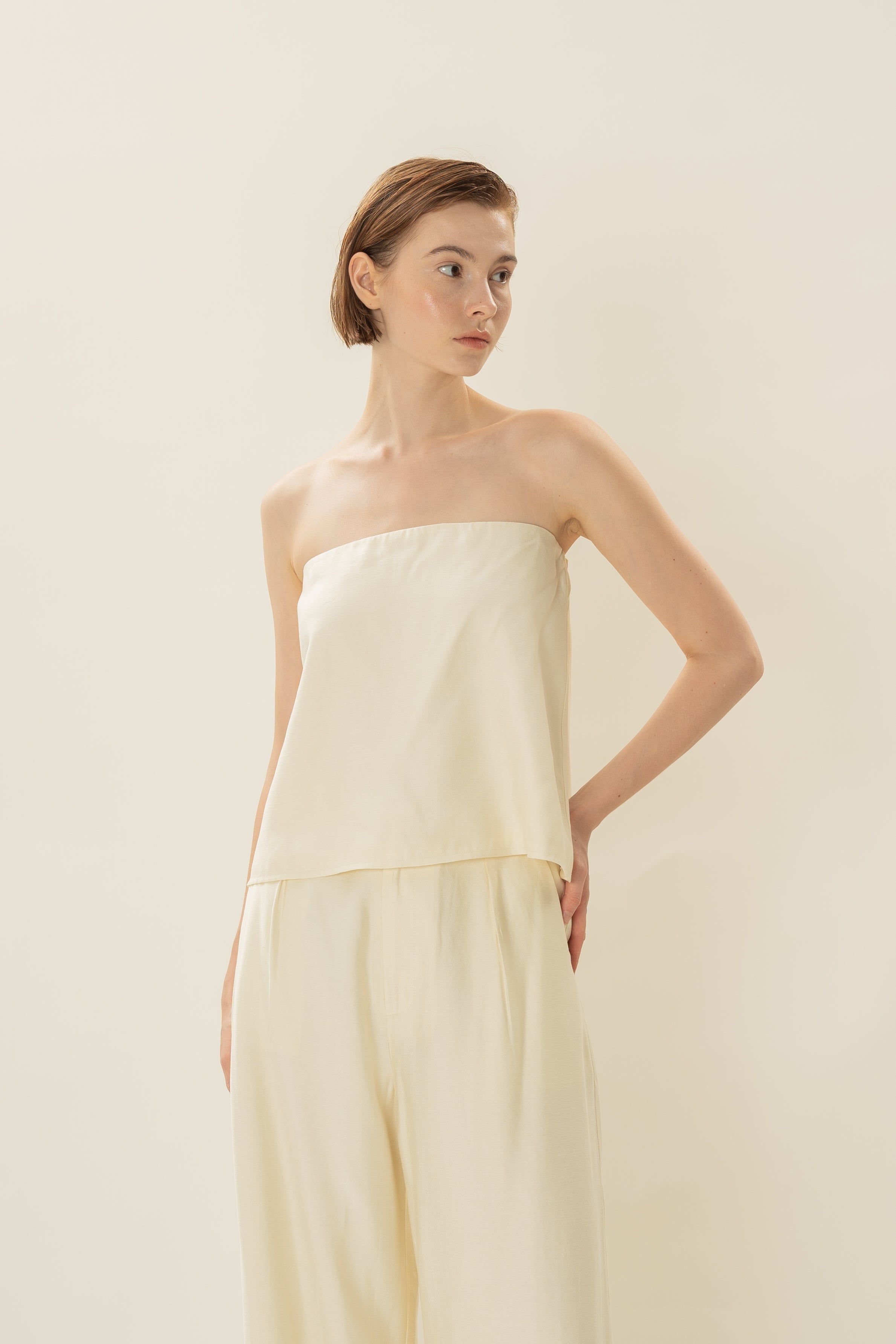 Bandeau Top in Natural