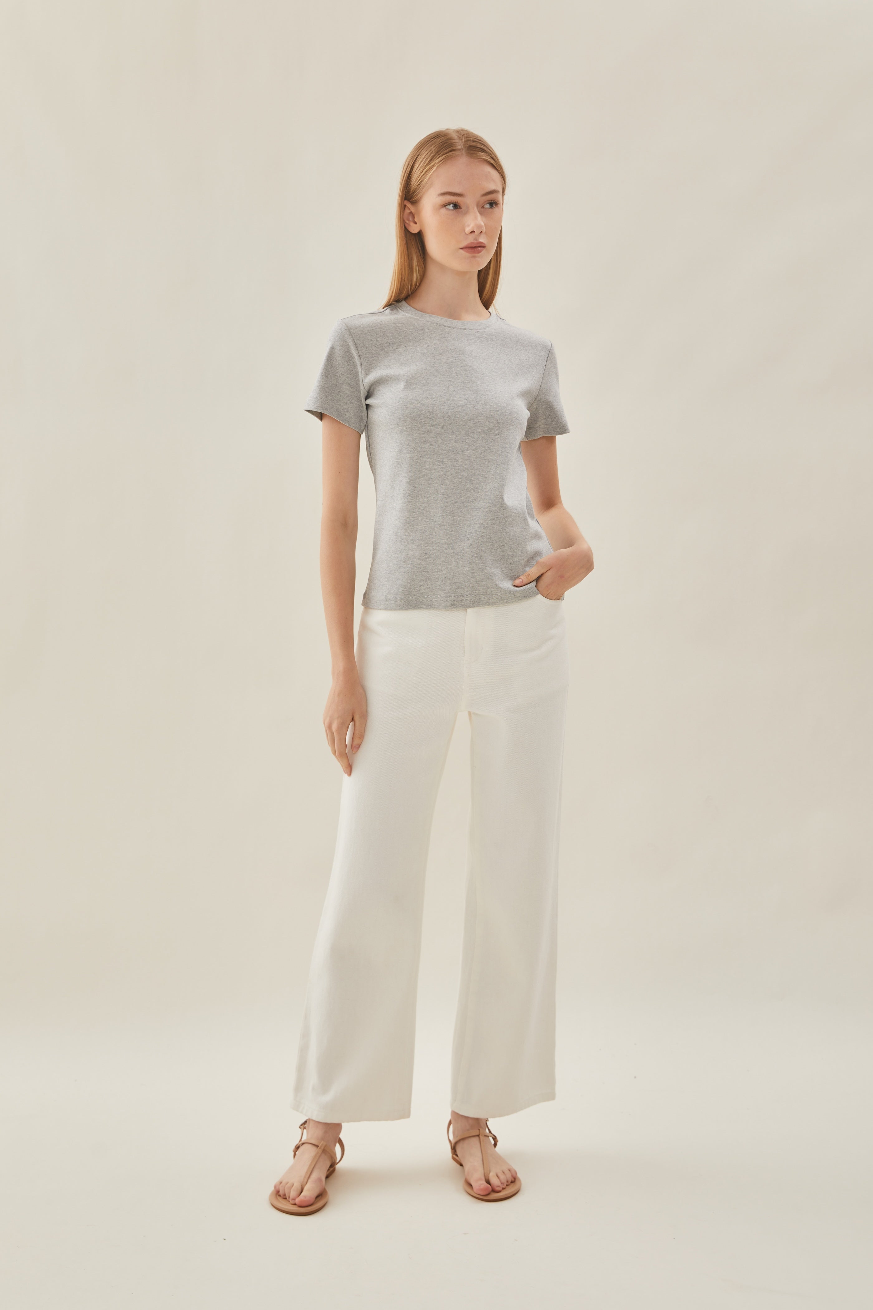 Slim Fit Tee in Heather (N°.04)