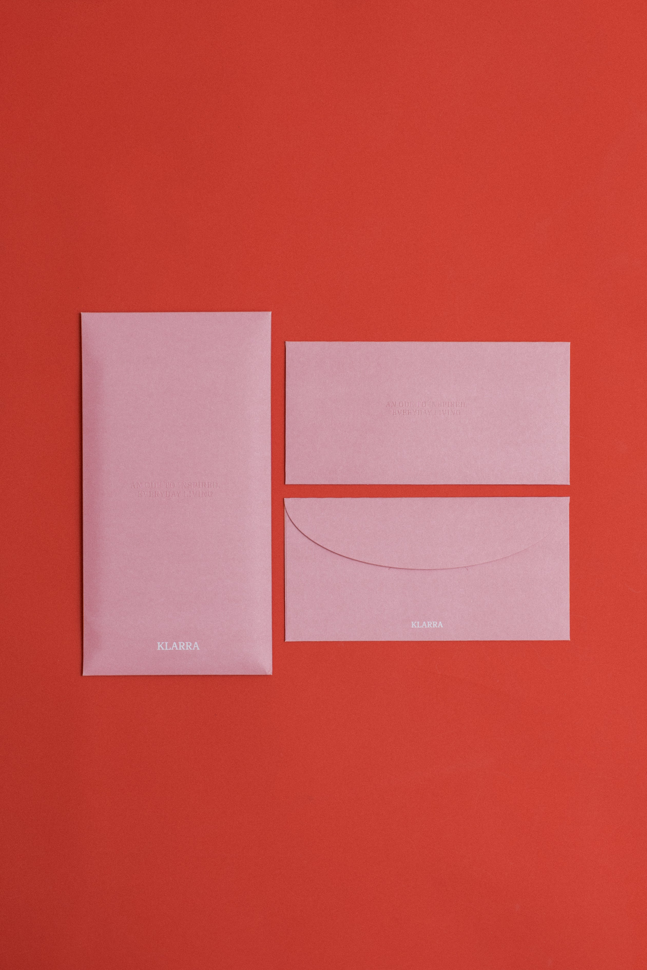 KLARRA Pink Packets (Gifted with SGD120 min spend)