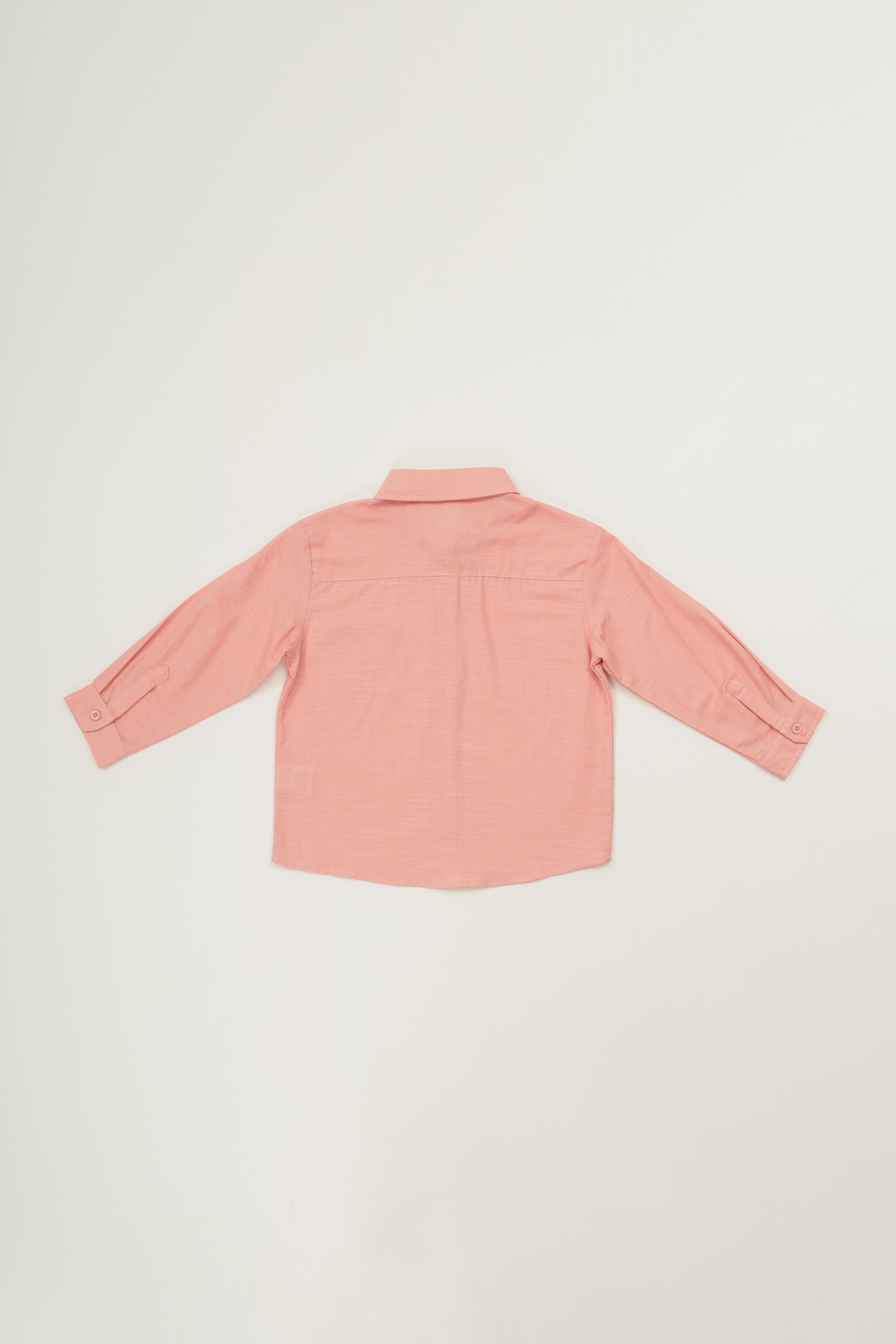 Mini Boy's Long Sleeved Shirt in Pink