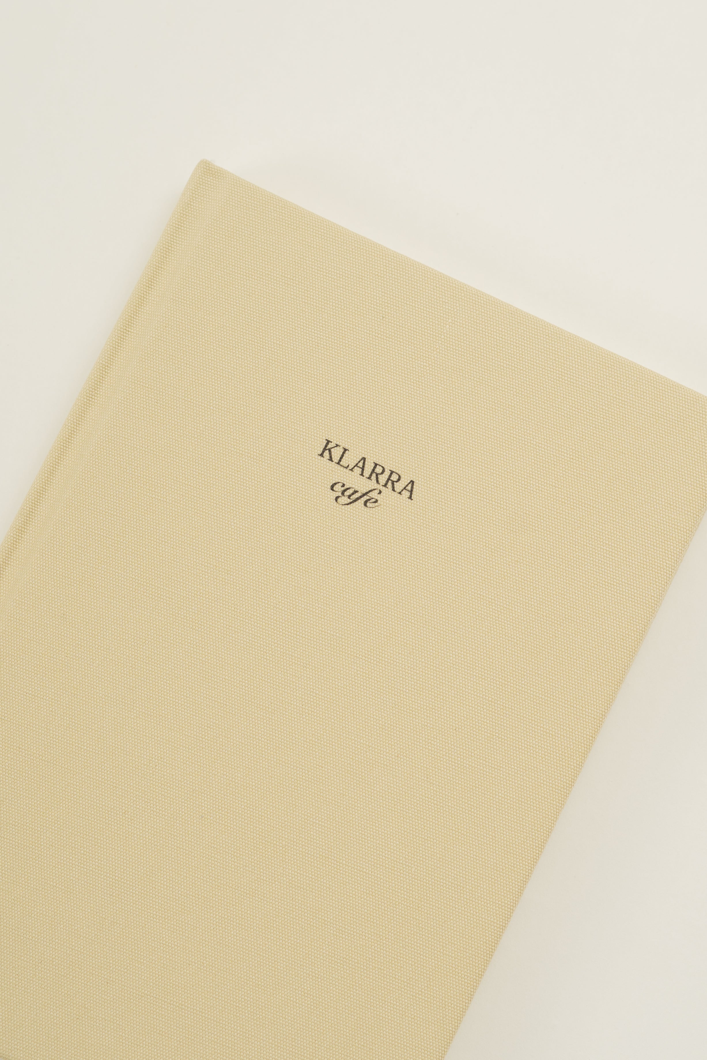 KLARRA CAFE NOTEBOOK in Light Sage